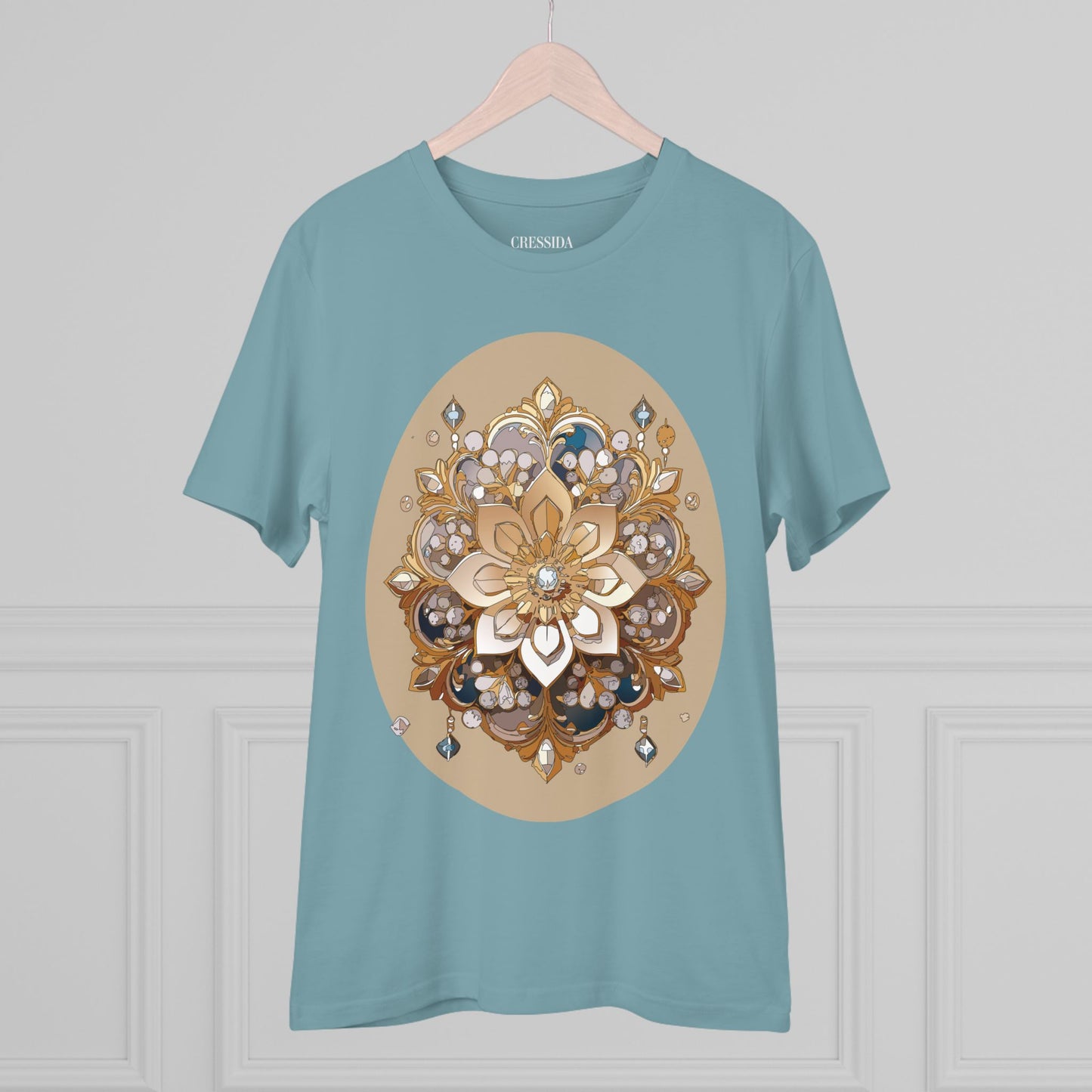 Organic T-shirt with Flower