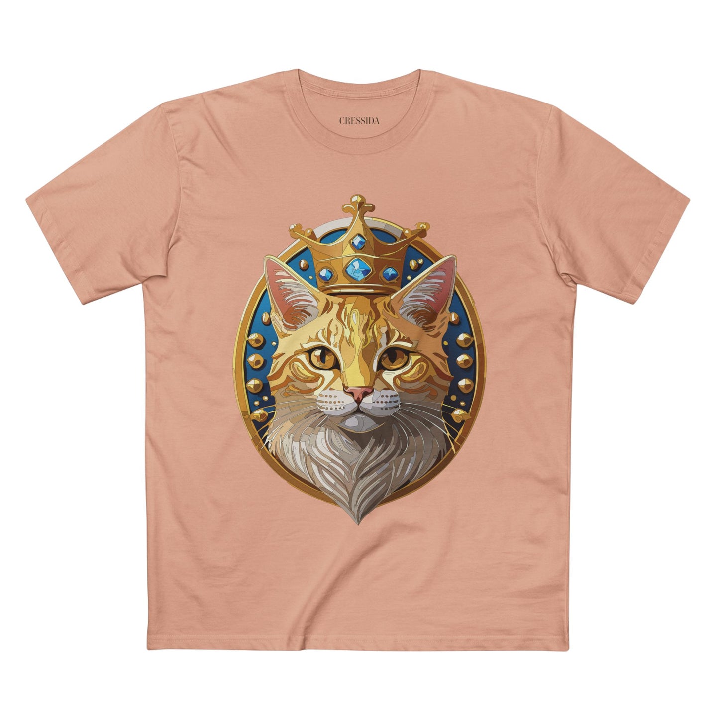 Premium Animal Medallion Tee Shirt With Antique Animal Artwork Unisex Cotton