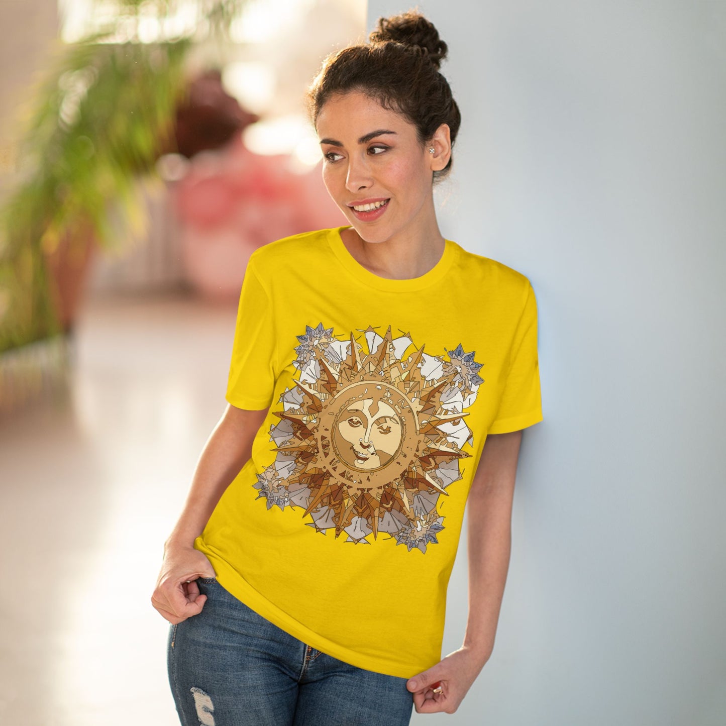 Organic T-shirt with Sun