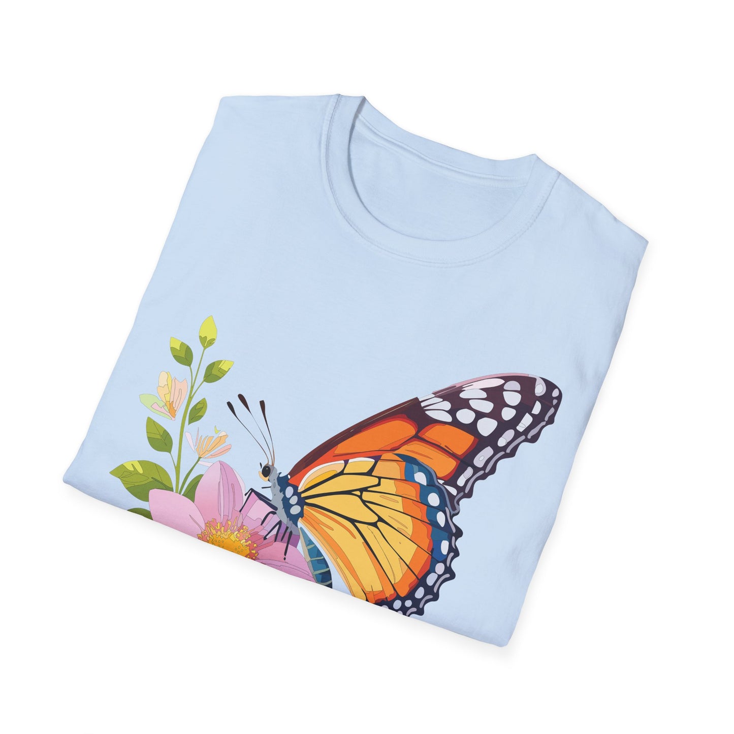 Butterfly Shirt, T Shirt with Butterfly, Monarch Shirt