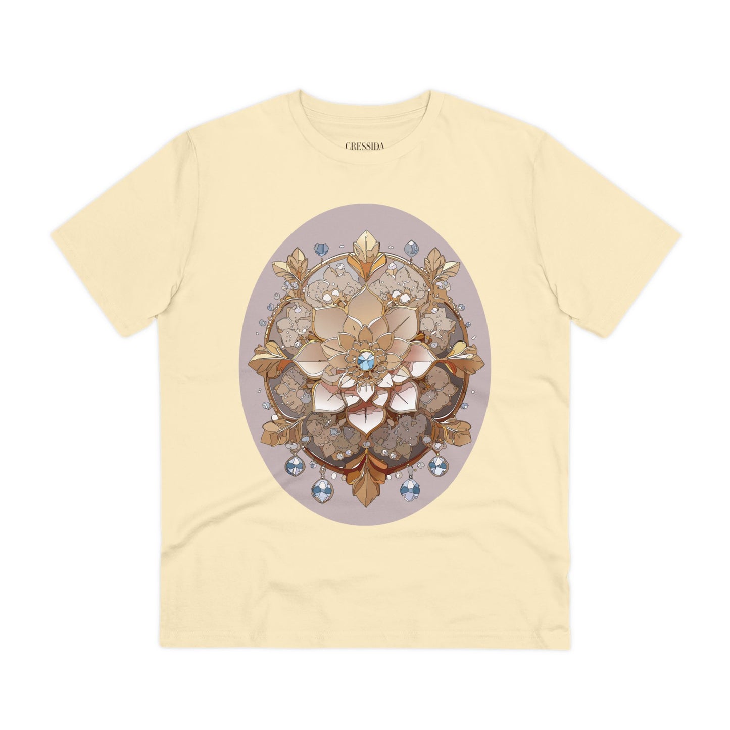 Organic T-shirt with Flower