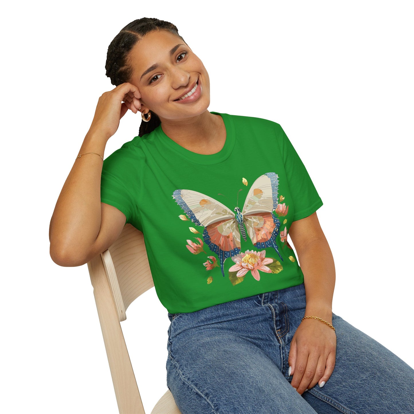 Butterfly Shirt, T Shirt with Butterfly, Monarch Shirt