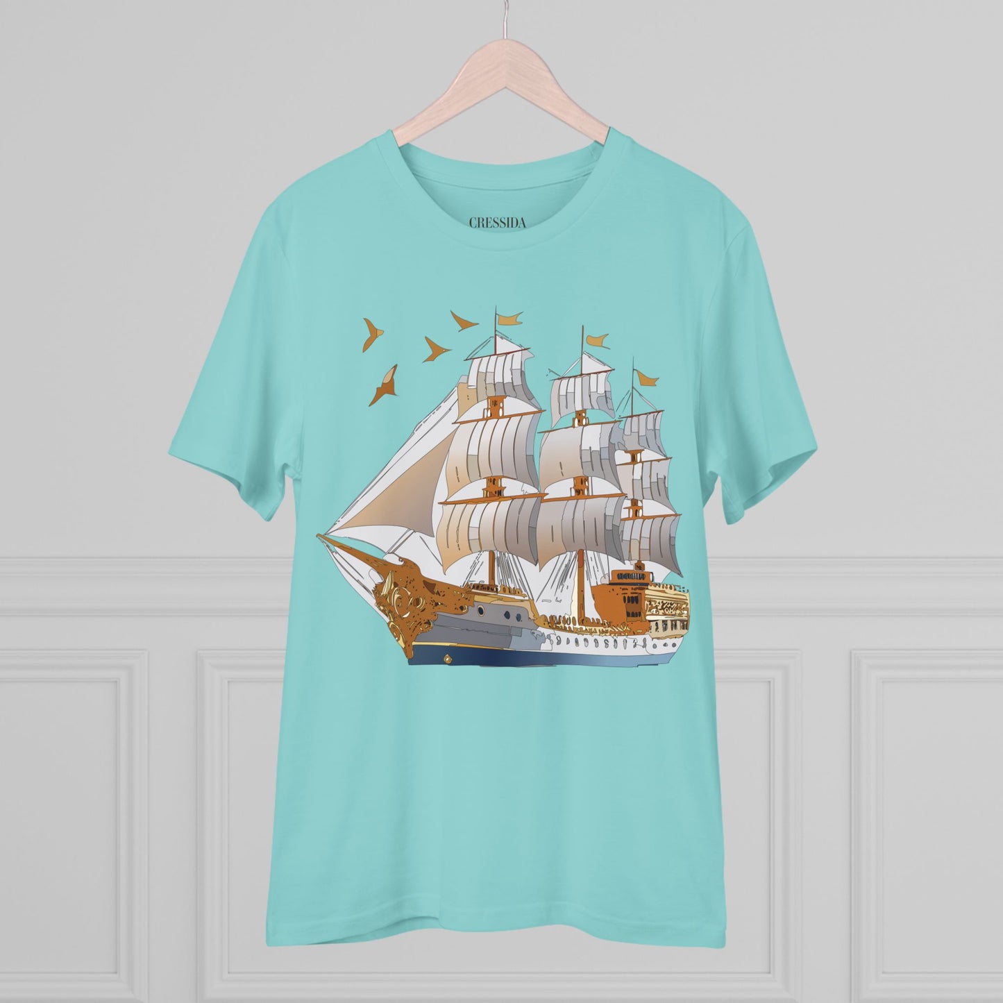 Organic T-shirt with Ship