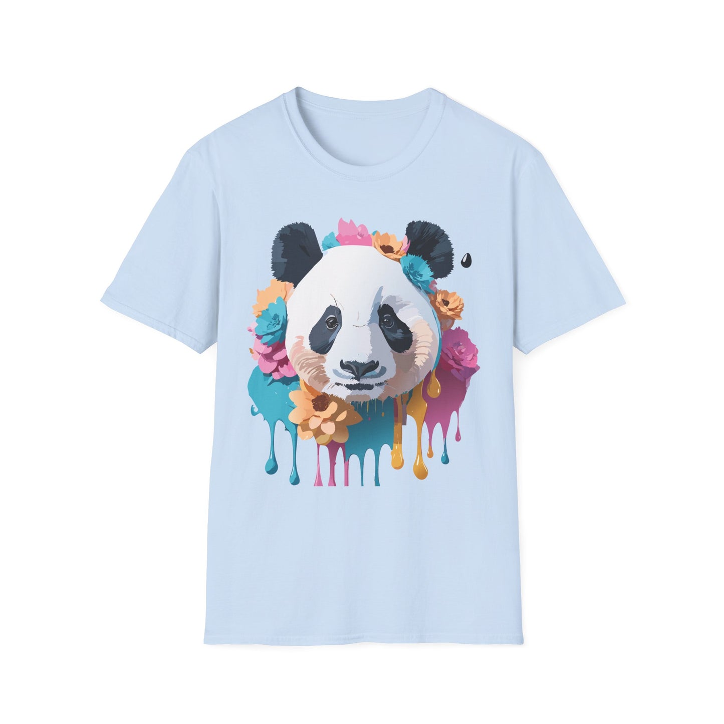 Panda Shirt, T Shirt with Panda, Animal Shirt, Tee Shirt with Animals