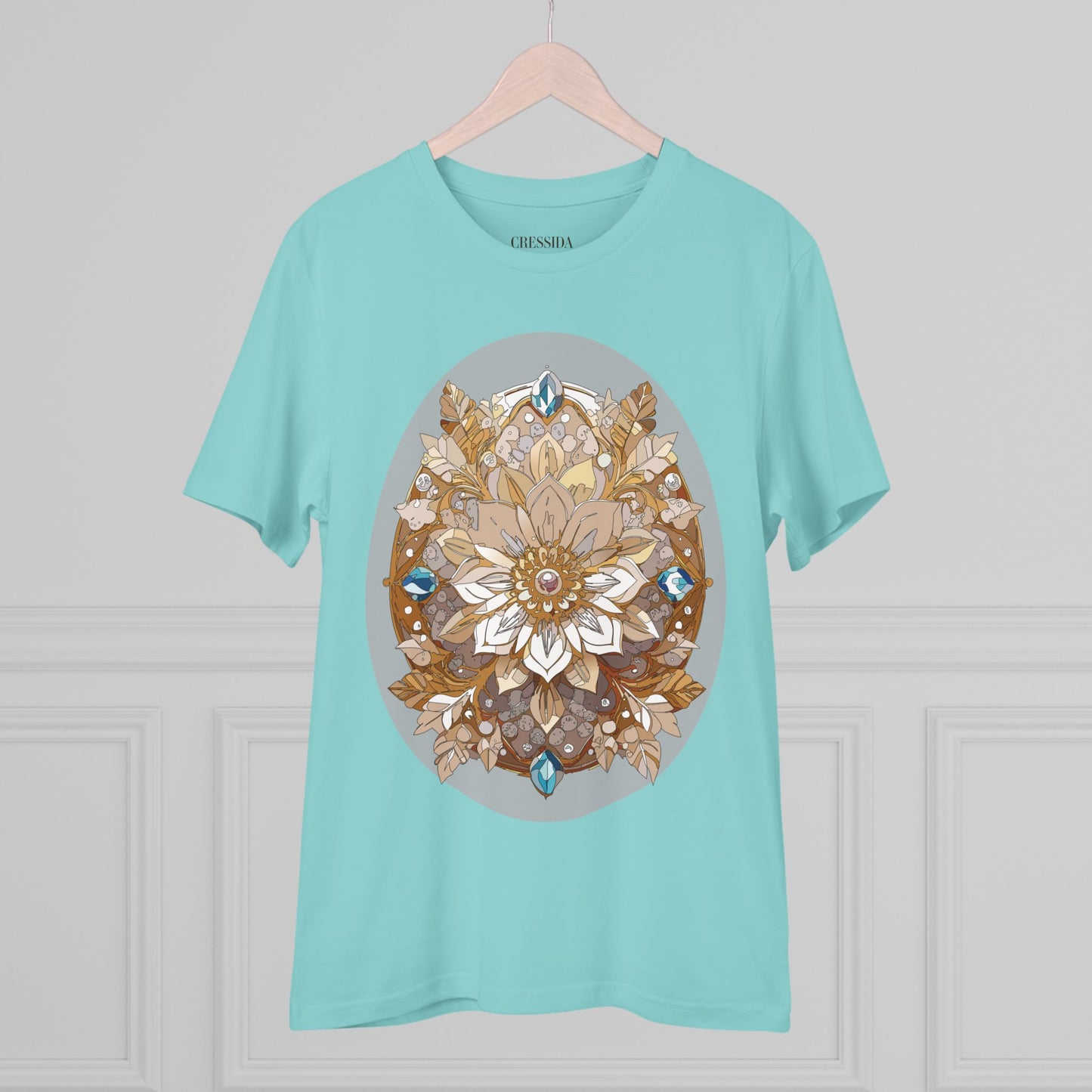 Organic T-shirt with Flower