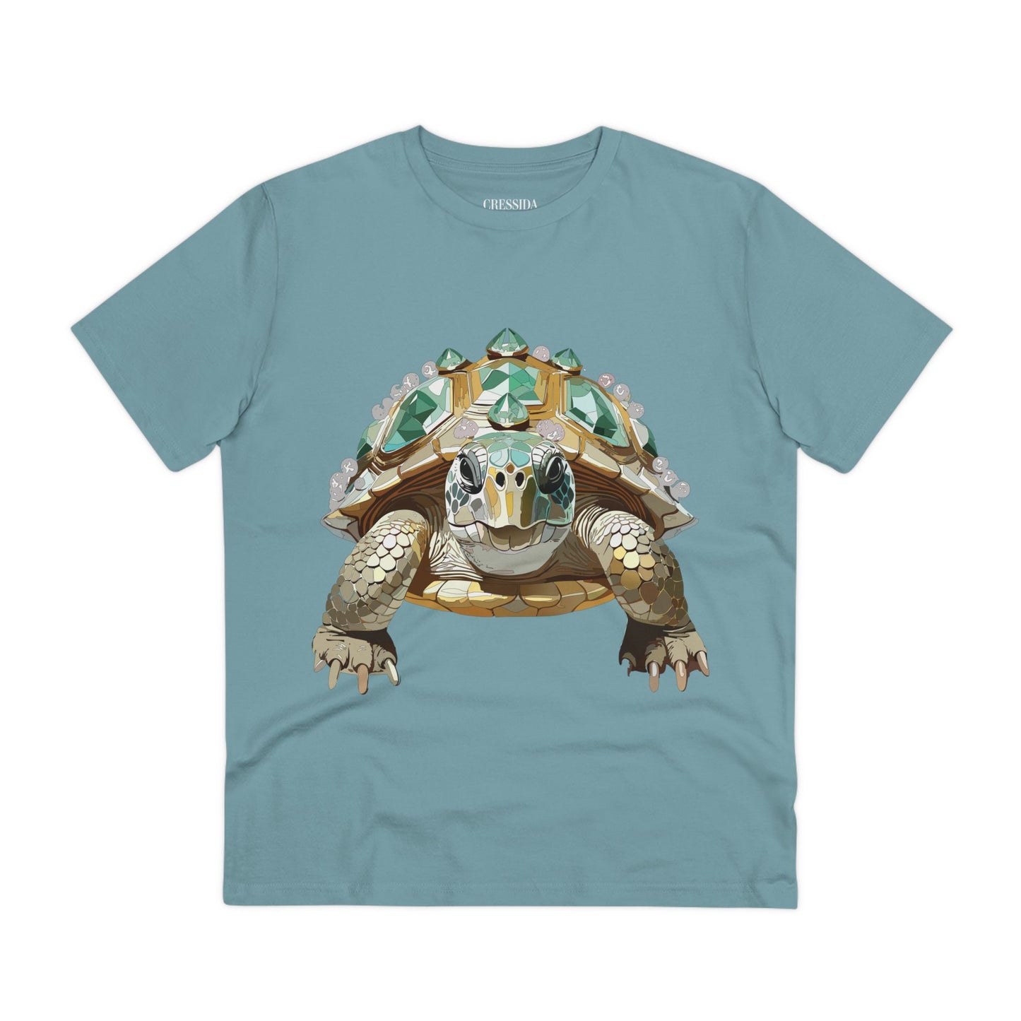 Organic T-shirt with Animals - Turtle