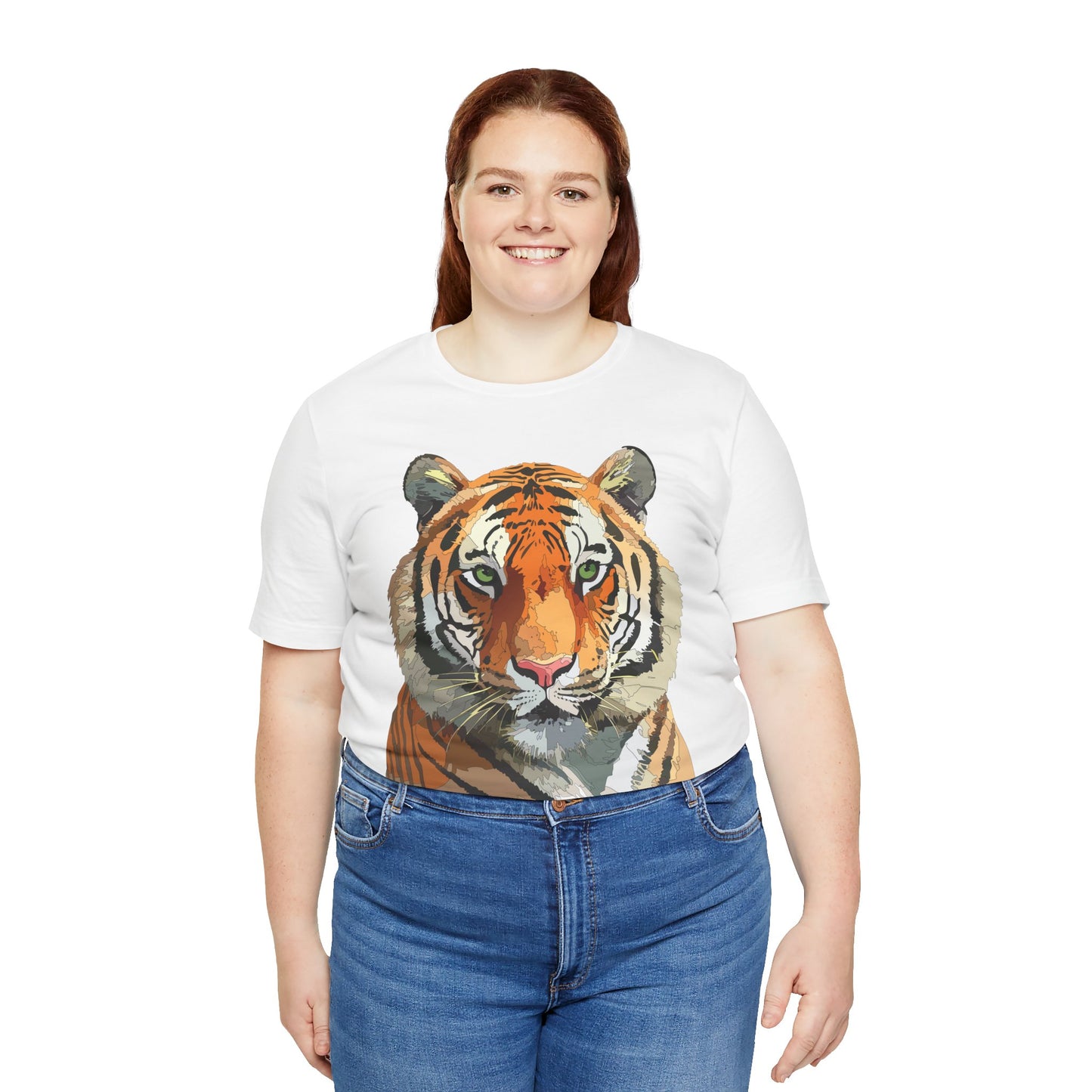 Unisex Animal Shirt, Tee Shirt with Animals, Art Design Tee Shirt, Wild Animals Shirt