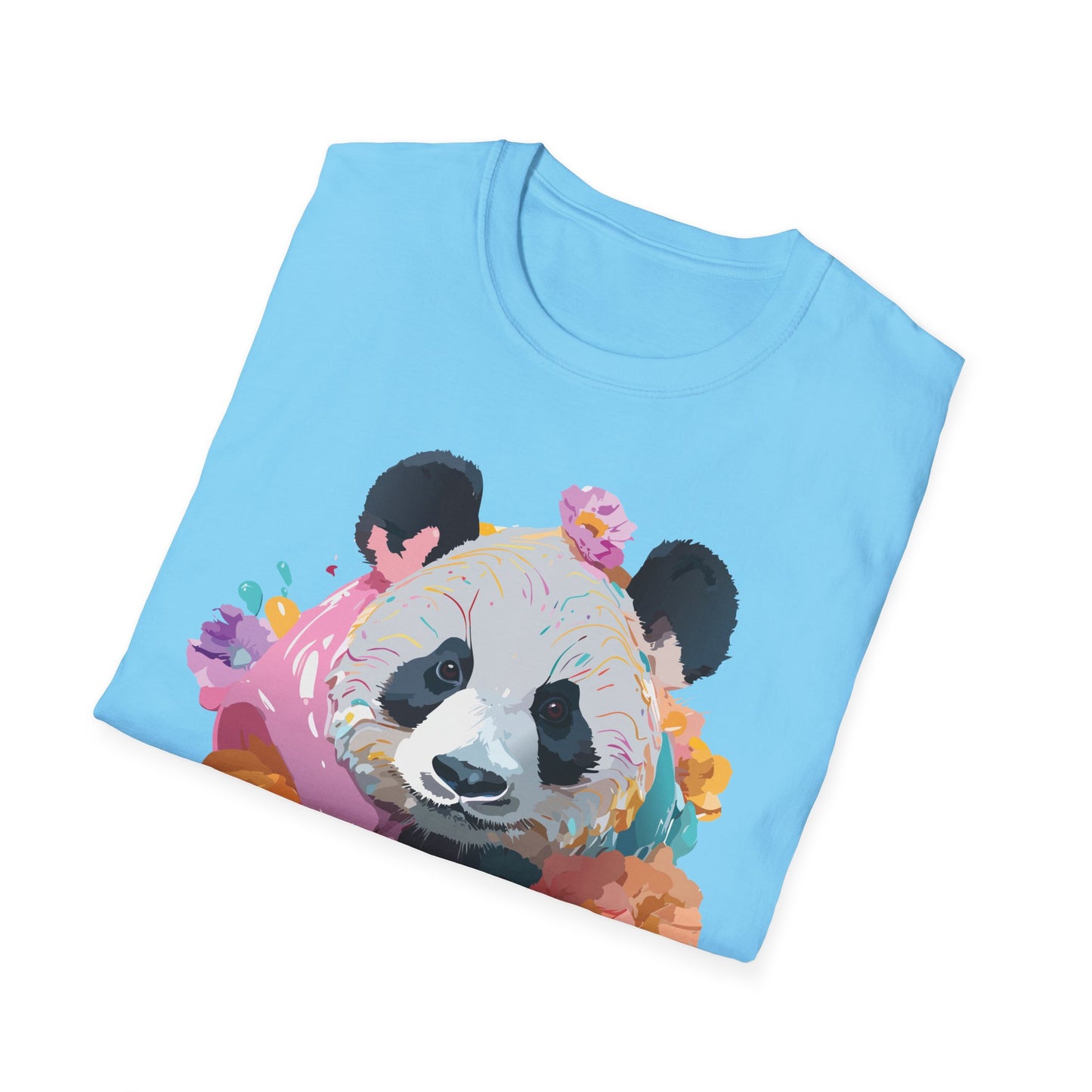 Panda Shirt, T Shirt with Panda, Animal Shirt, Tee Shirt with Animals