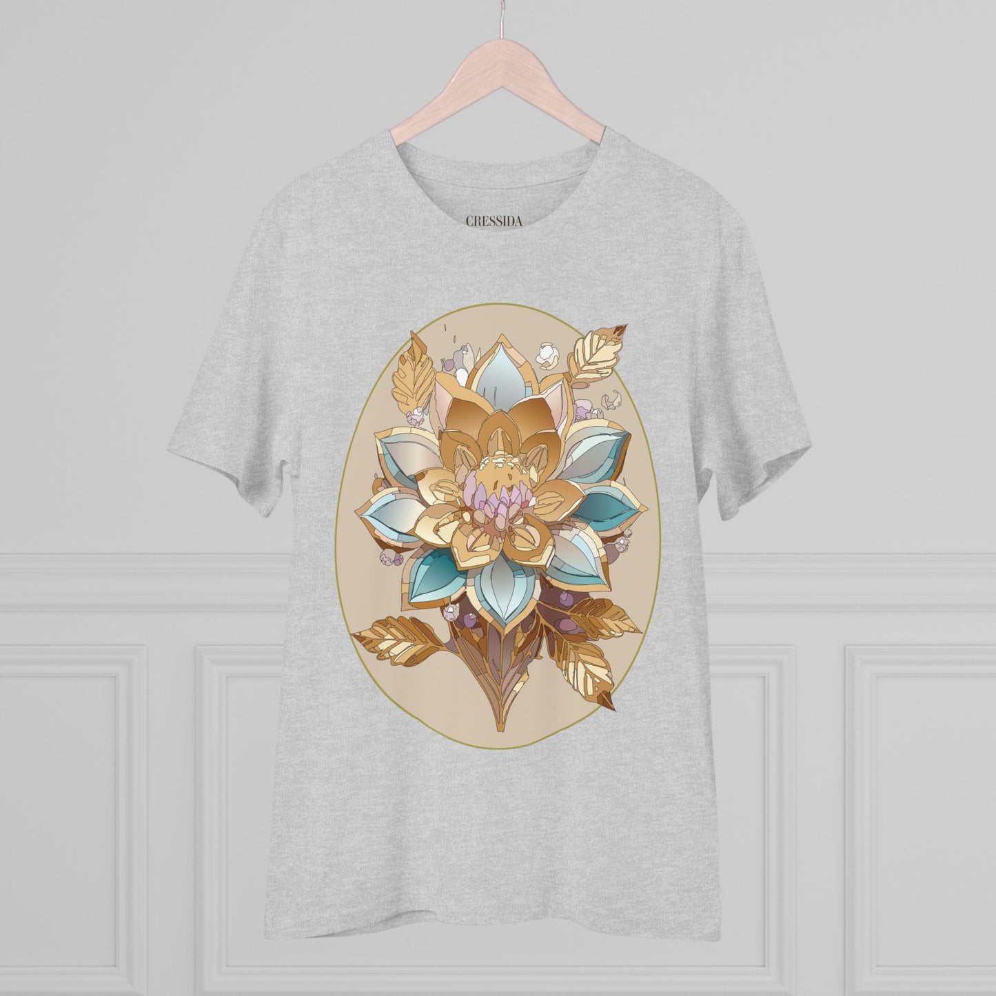 T-shirt bio avec fleur