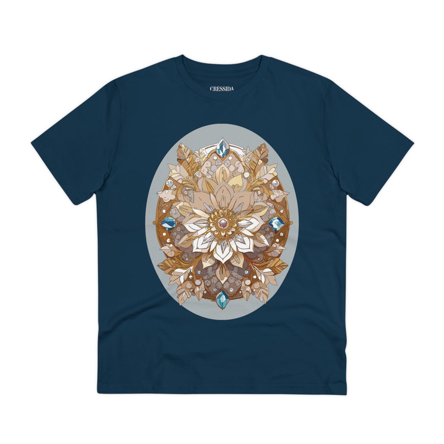 Organic T-shirt with Flower