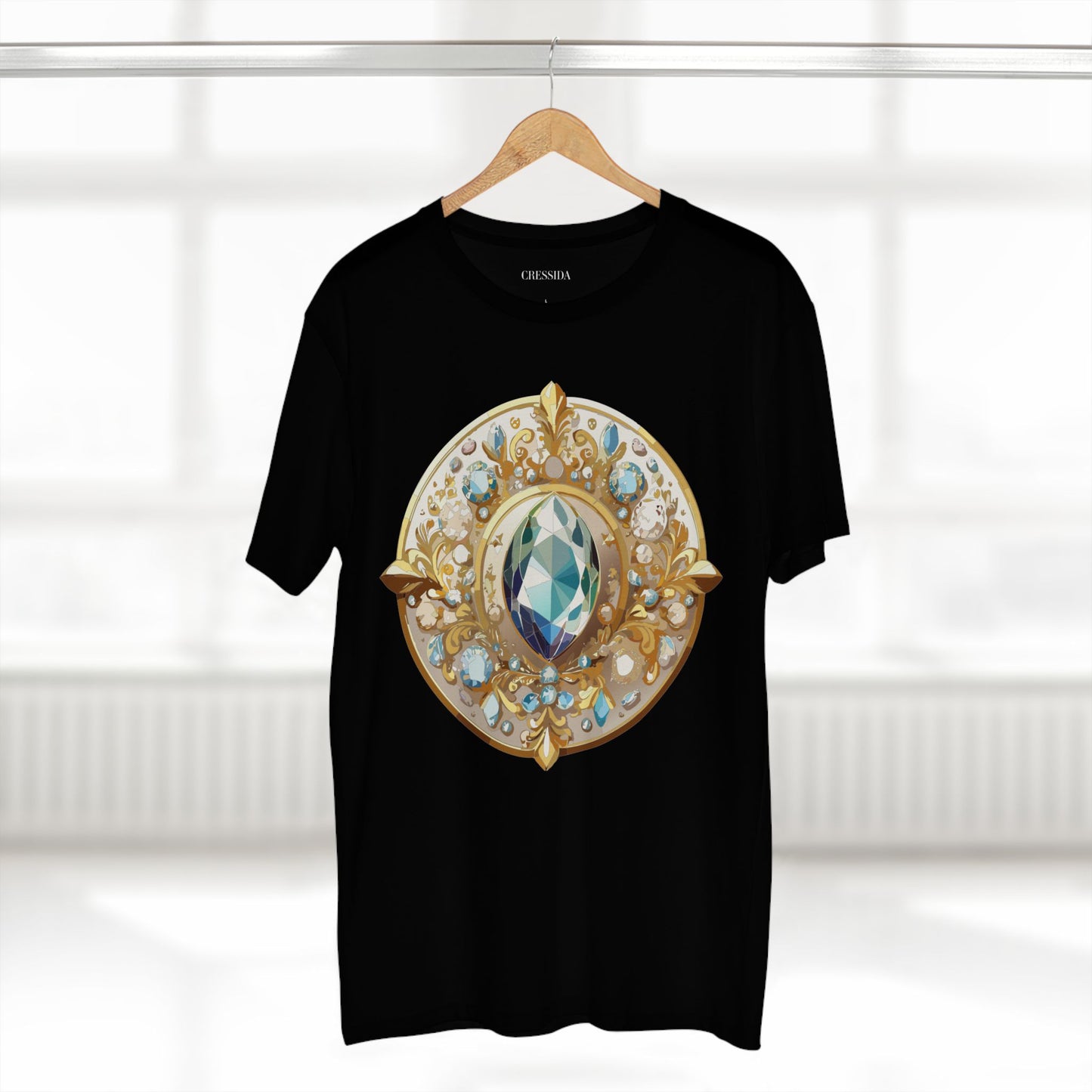 Medallion Shirt, Shirt with Medallion, Tee Shirt with Medal