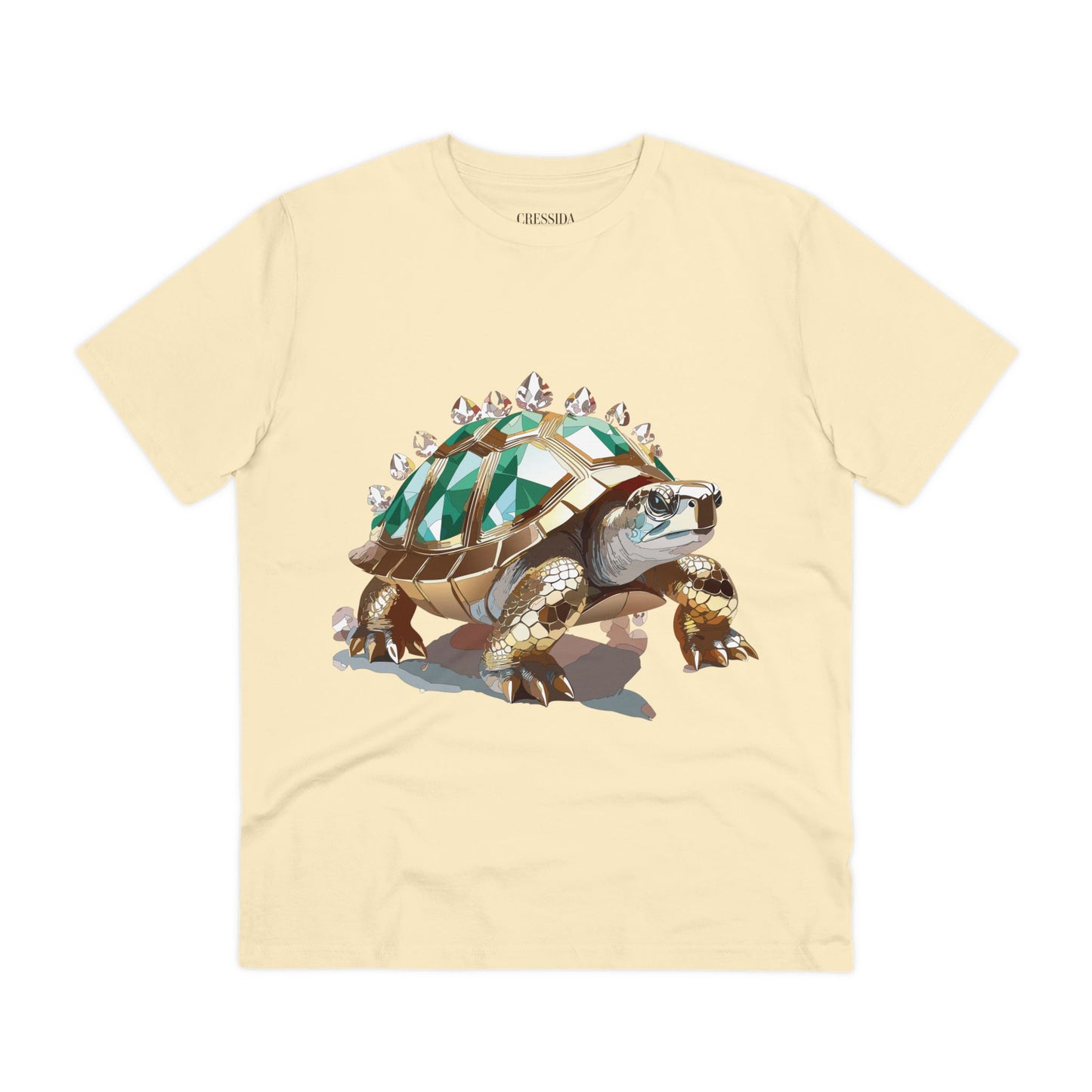 Organic T-shirt with Animals - Turtle