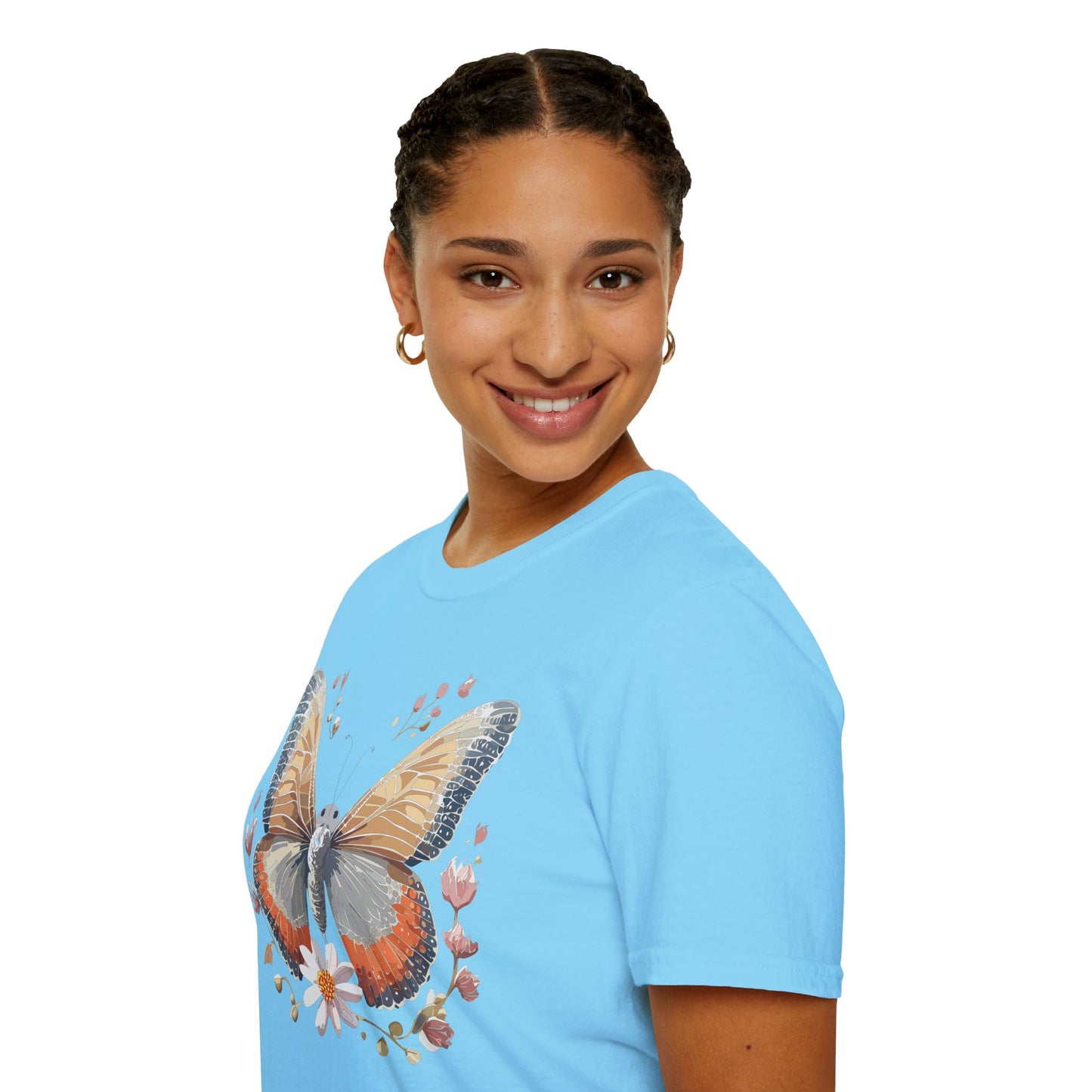 Butterfly Shirt, T Shirt with Butterfly, Monarch Shirt
