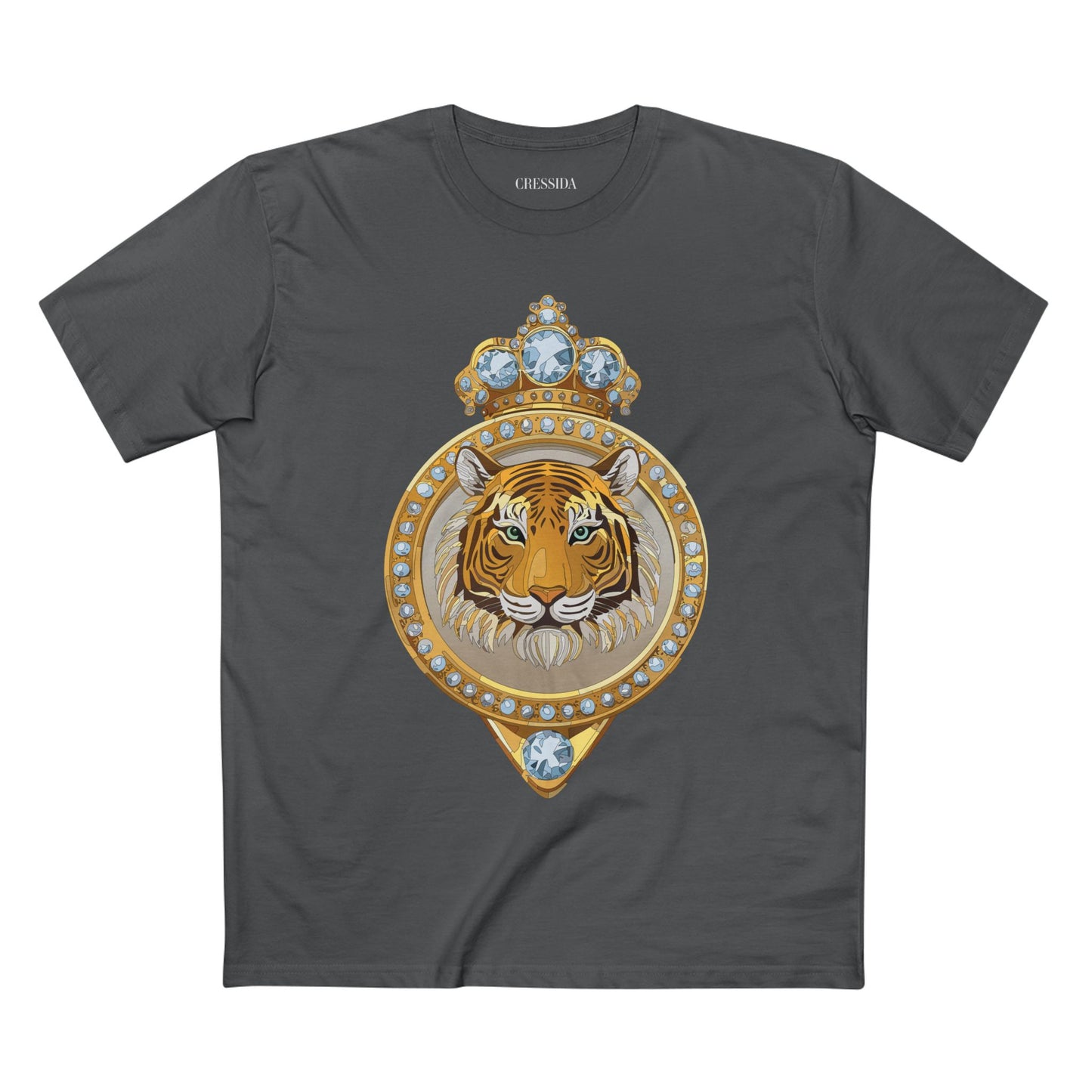 Unisex Antique Animal Medallion Premium Cotton Tee Shirt Artwork Edition