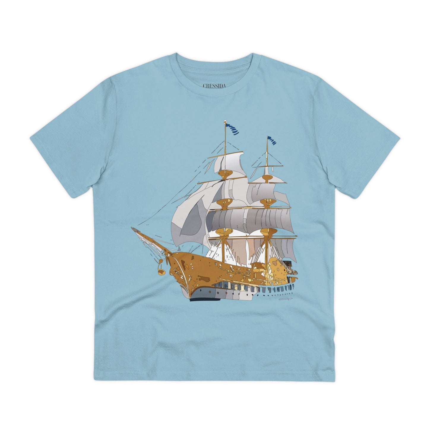 Organic T-shirt with Ship