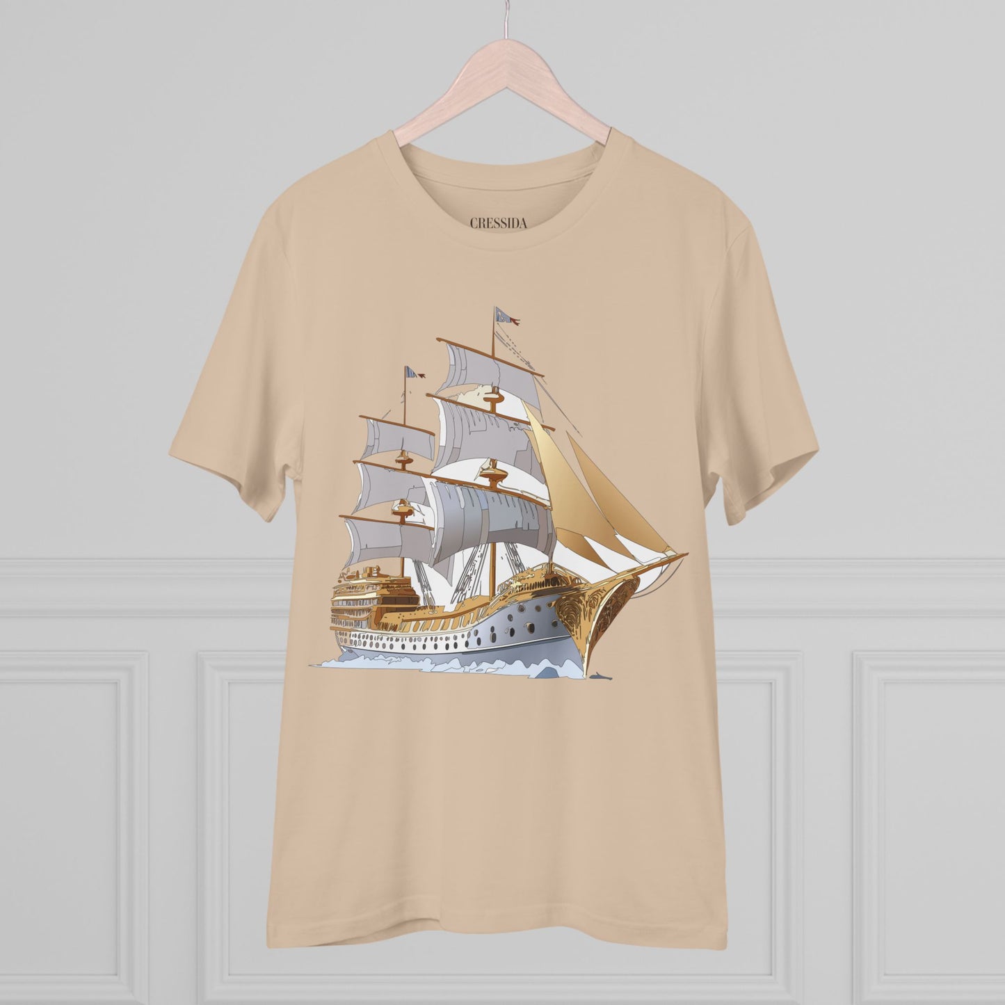 Organic T-shirt with Ship