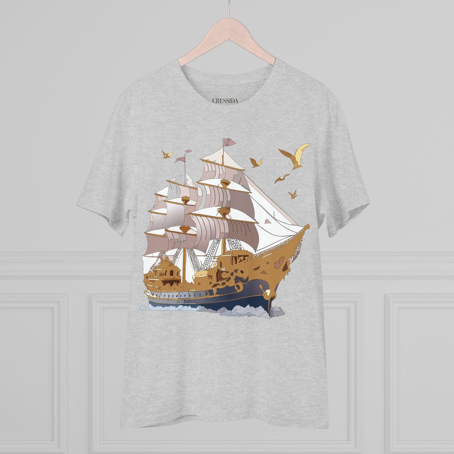 Organic T-shirt with Ship