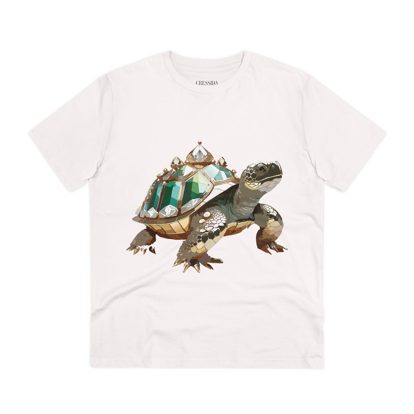 Organic T-shirt with Animals - Turtle