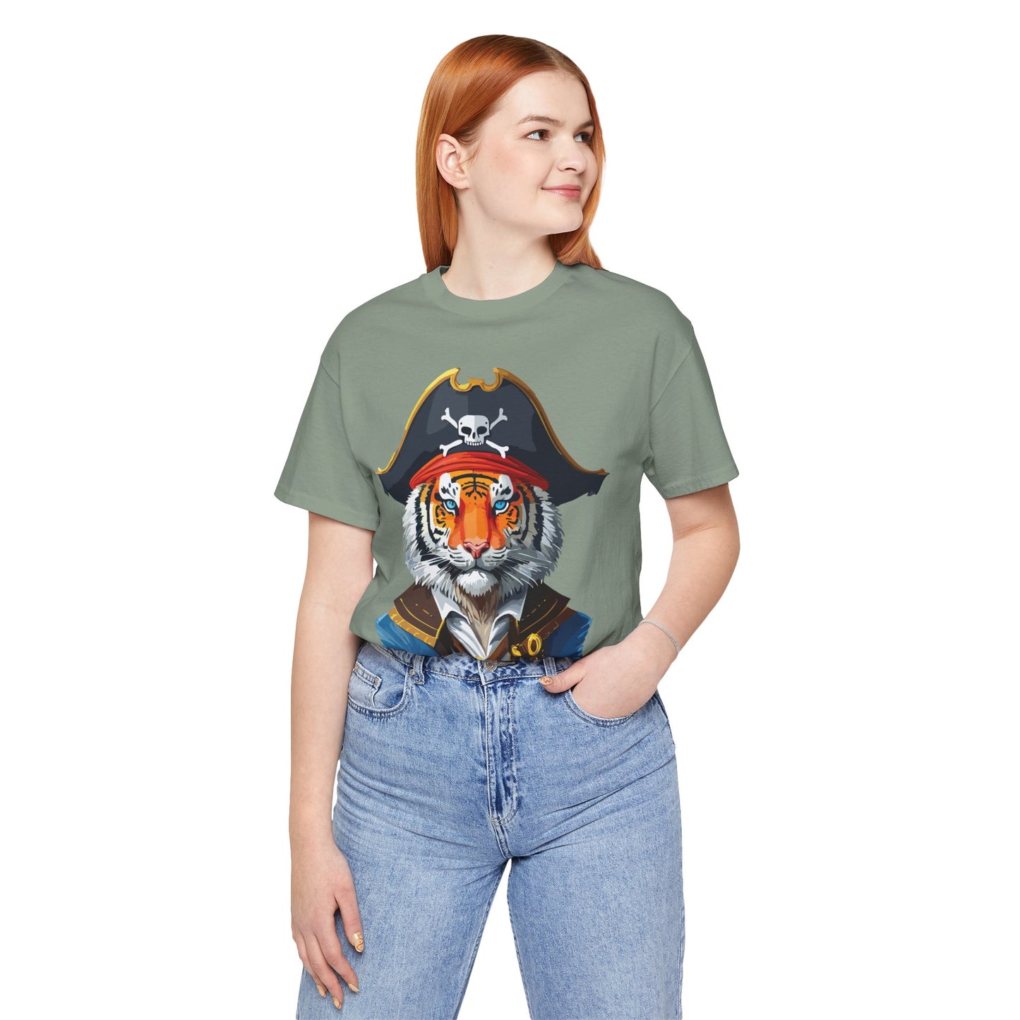 Unisex Animal Shirt, Tee Shirt with Animals, Art Design Tee Shirt, Wild Animals Shirt