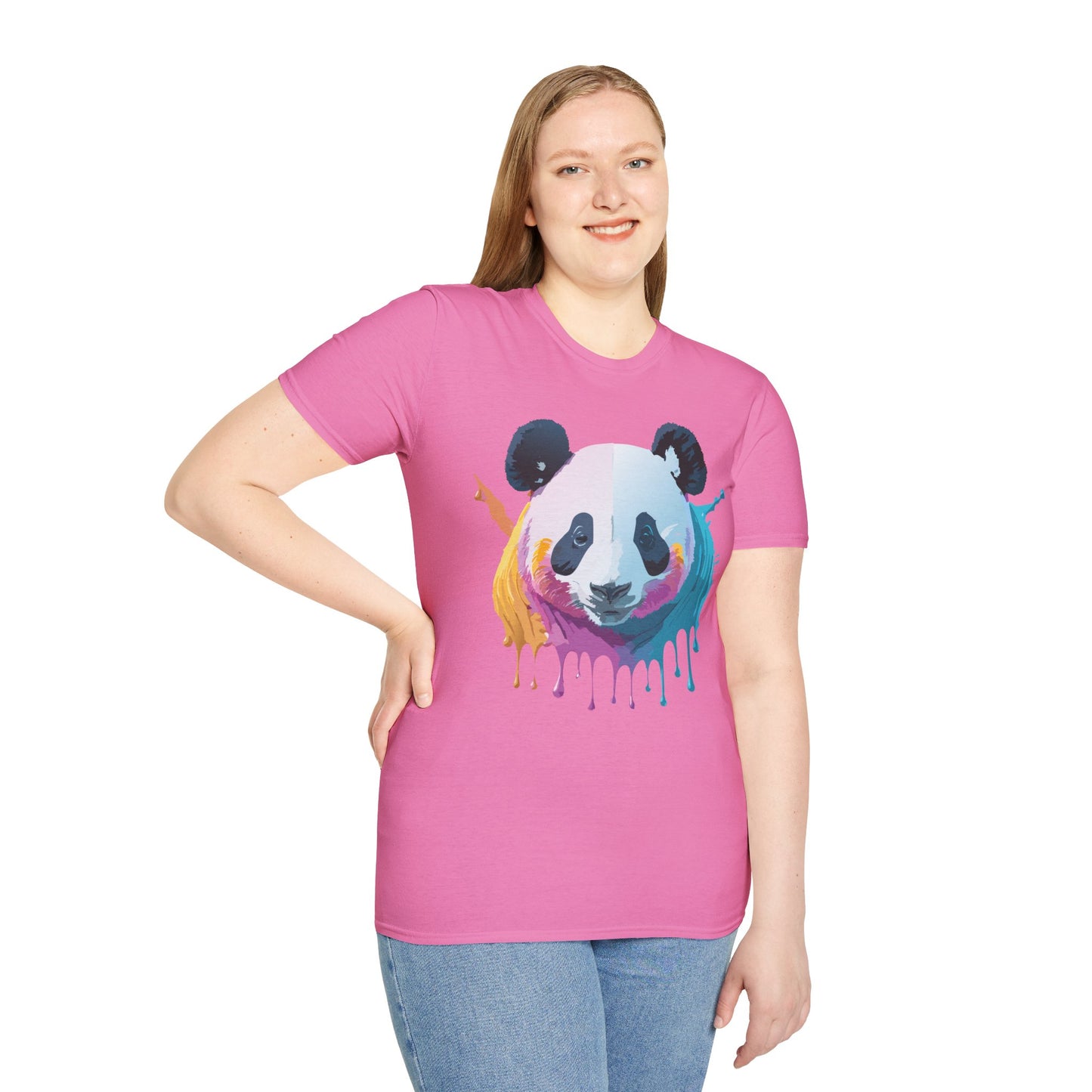 Panda Shirt, T Shirt with Panda, Animal Shirt, Tee Shirt with Animals