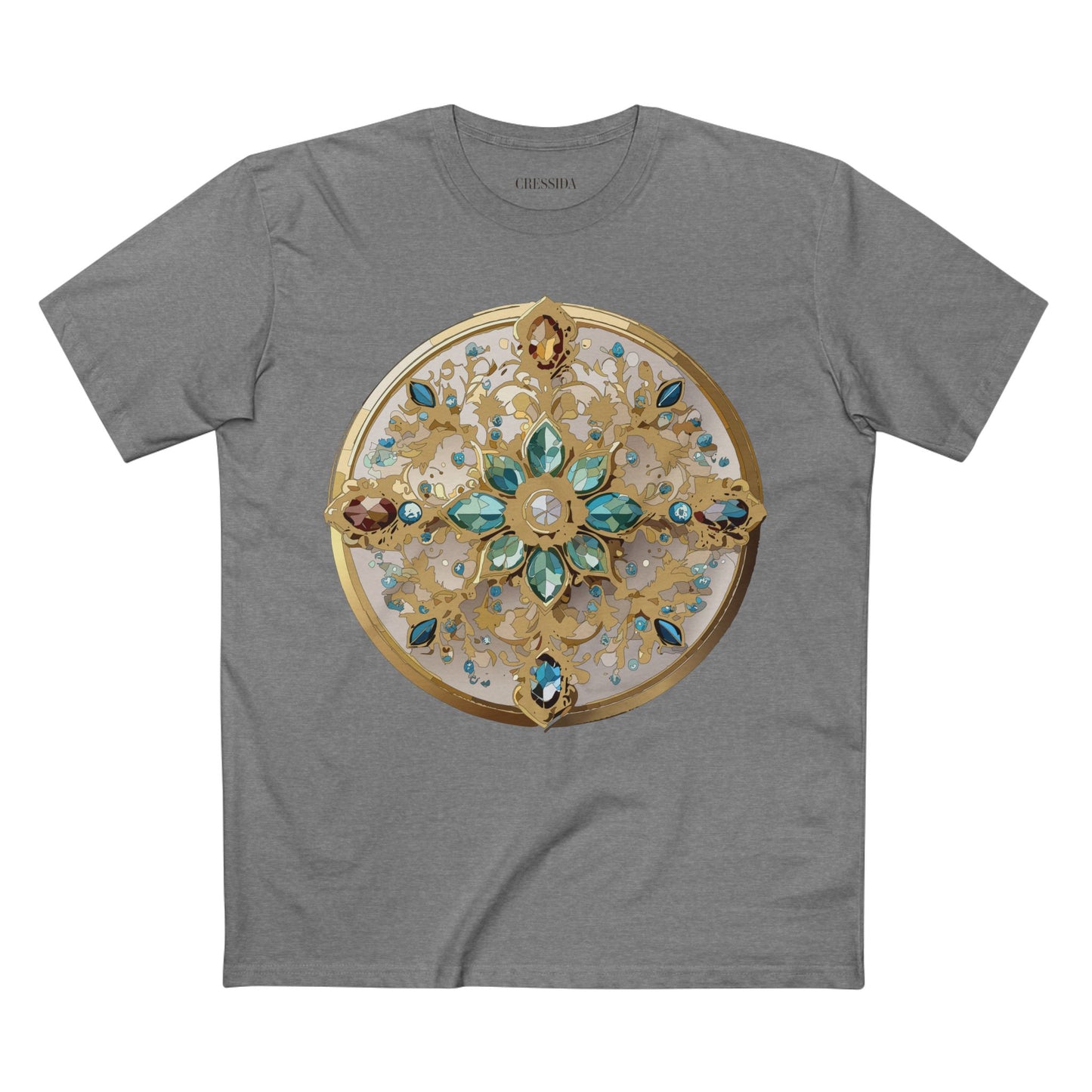 Medallion Shirt, Shirt with Medallion, Tee Shirt with Medal