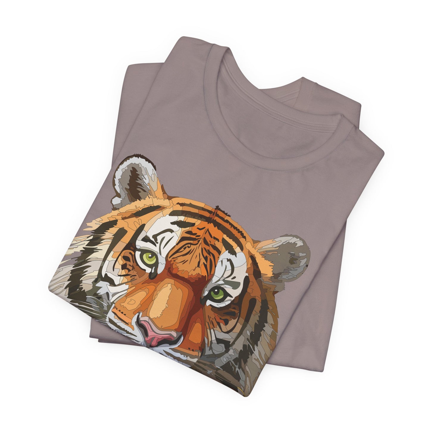 Unisex Animal Shirt, Tee Shirt with Animals, Art Design Tee Shirt, Wild Animals Shirt