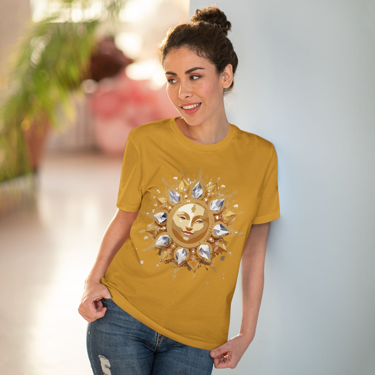 Organic T-shirt with Sun