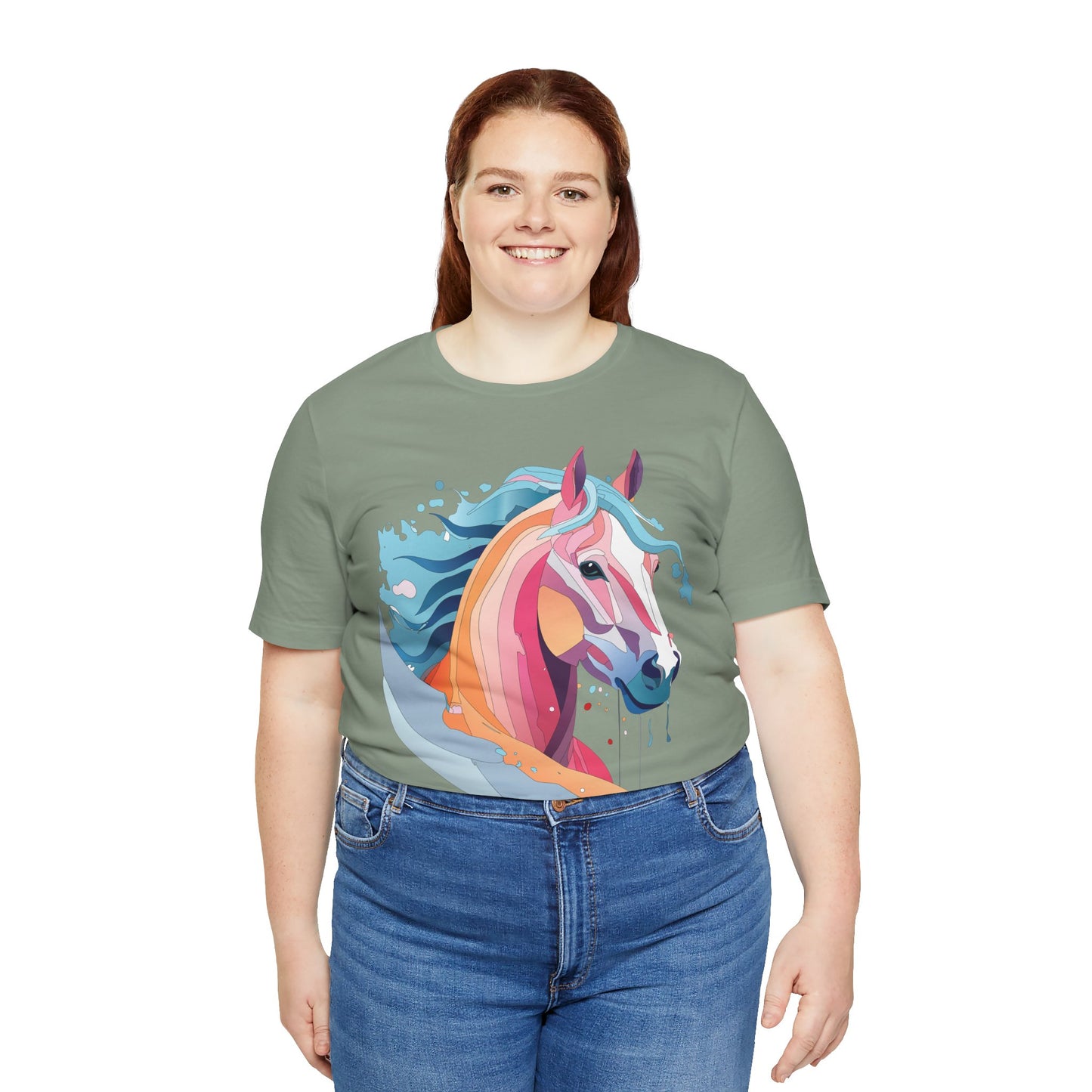 Unisex Animal Shirt, Tee Shirt with Animals, Art Design Tee Shirt, Wild Animals Shirt