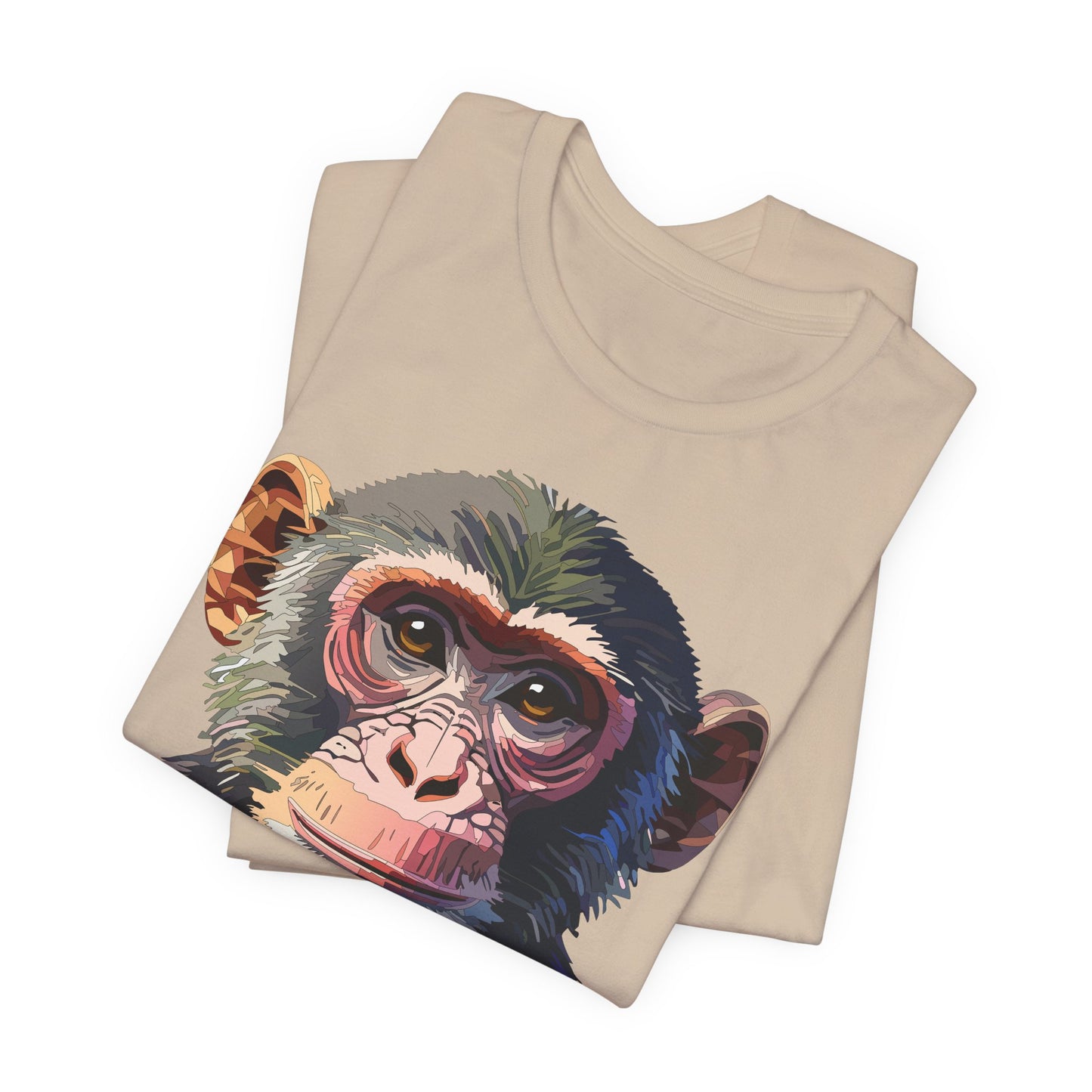 Unisex Animal Shirt, Tee Shirt with Animals, Art Design Tee Shirt, Wild Animals Shirt