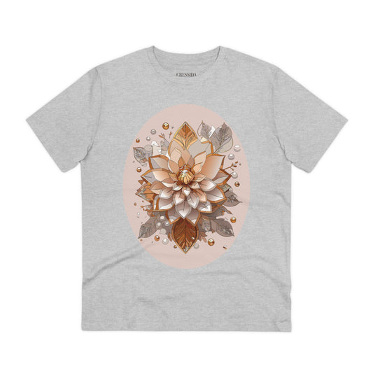 Organic T-shirt with Flower