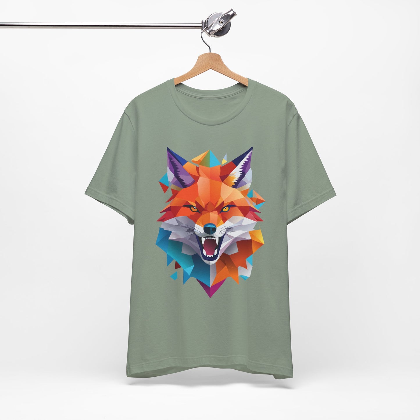 Unisex Animal Shirt, Tee Shirt with Animals, Art Design Tee Shirt, Wild Animals Shirt