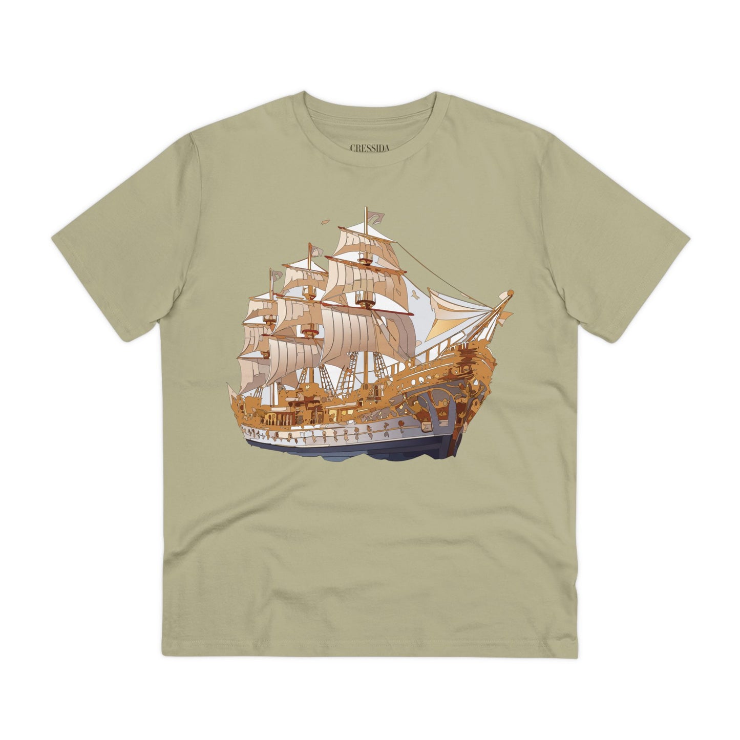 Organic T-shirt with Ship