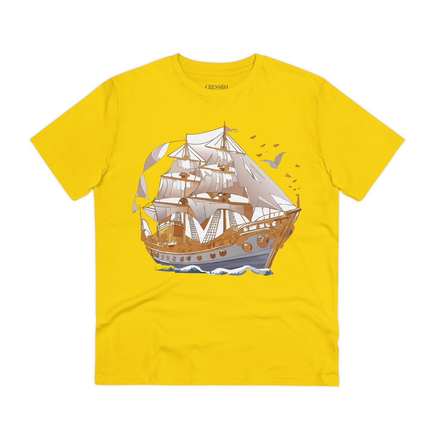 Organic T-shirt with Ship