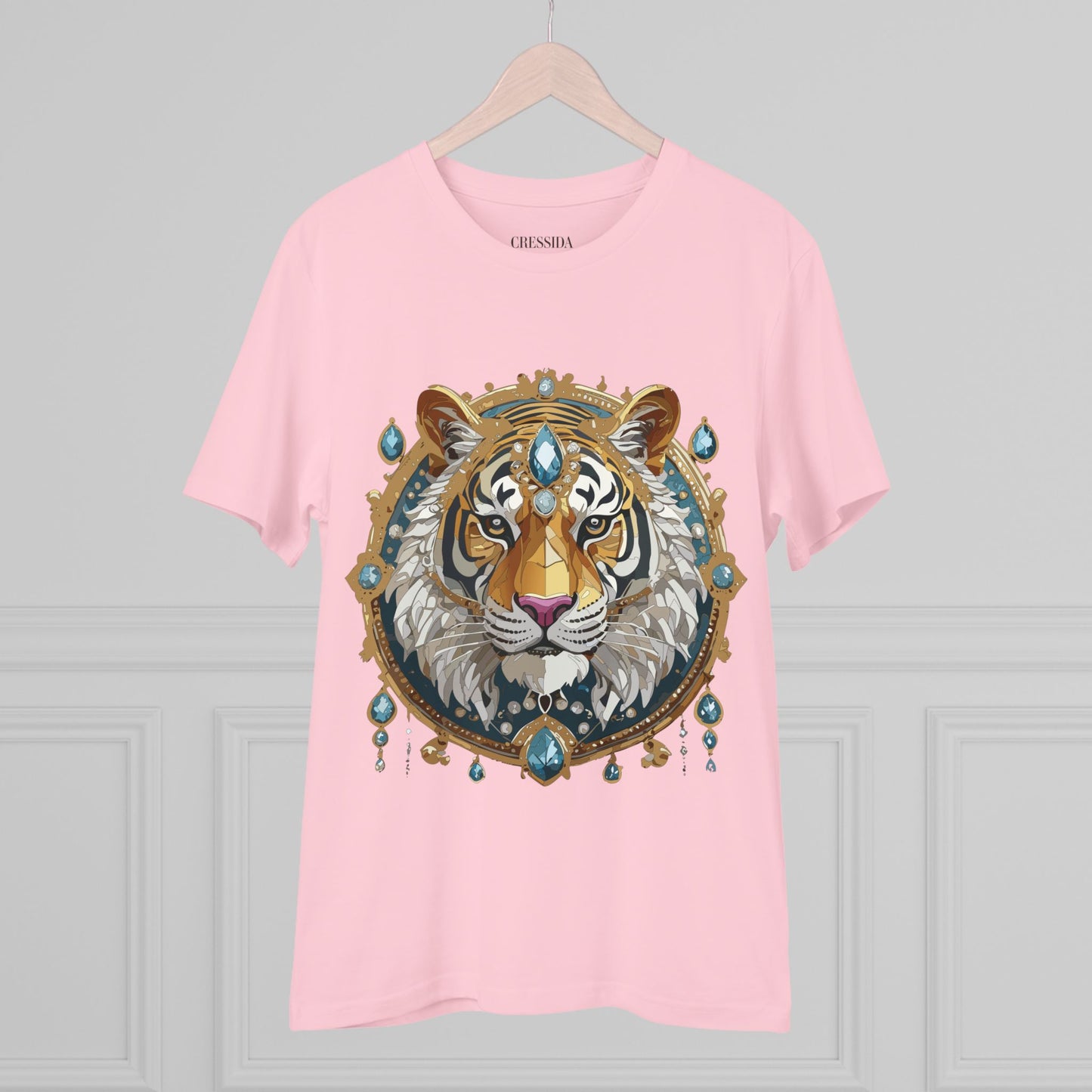 Organic T-shirt with Animals - Tiger