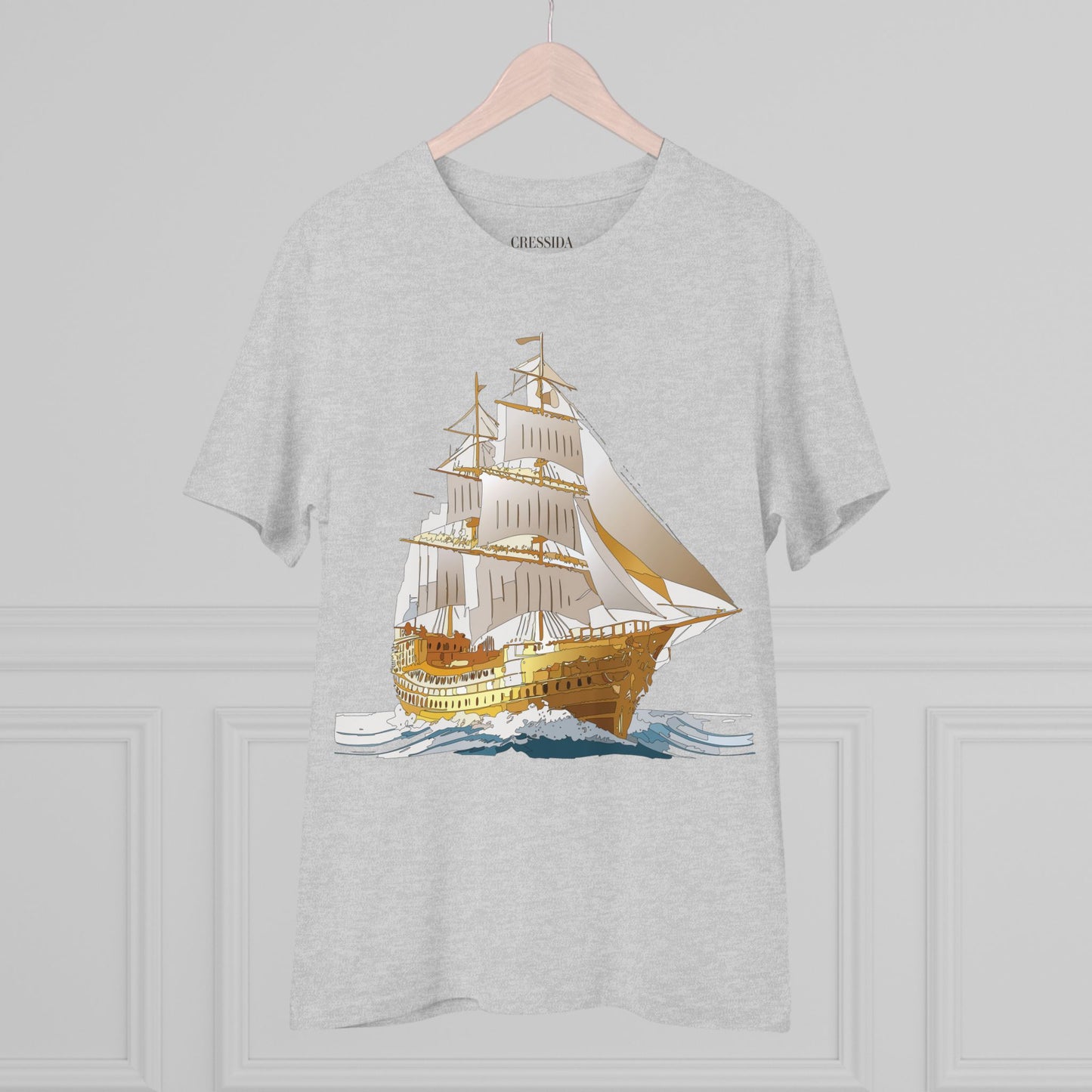 Organic T-shirt with Ship