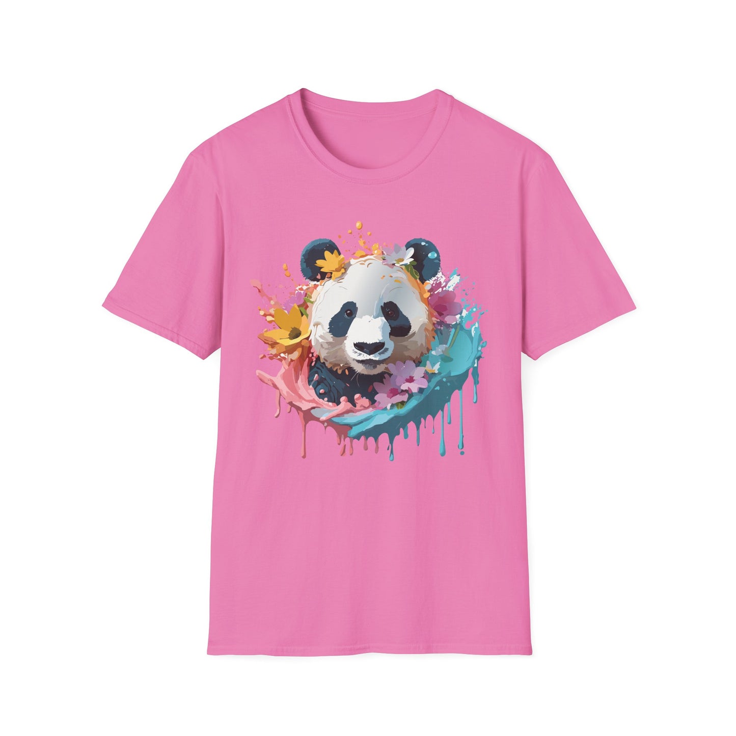 Panda Shirt, T Shirt with Panda, Animal Shirt, Tee Shirt with Animals