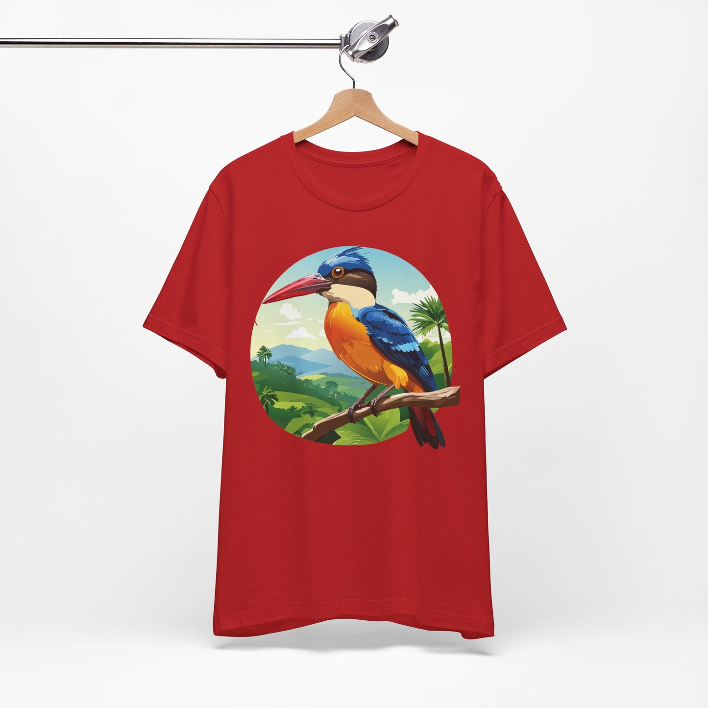 Unisex Animal Shirt, Tee Shirt with Animals, Art Design Tee Shirt, Wild Animals Shirt