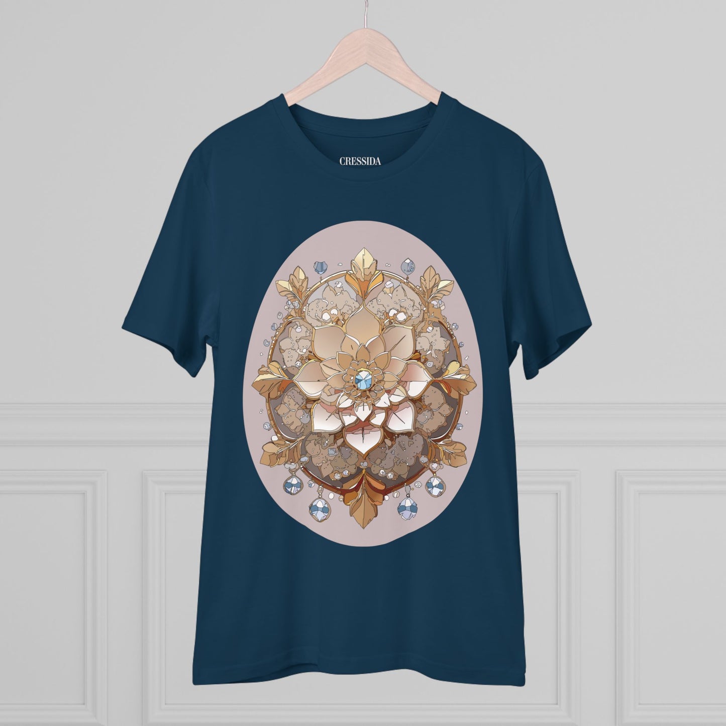 Organic T-shirt with Flower