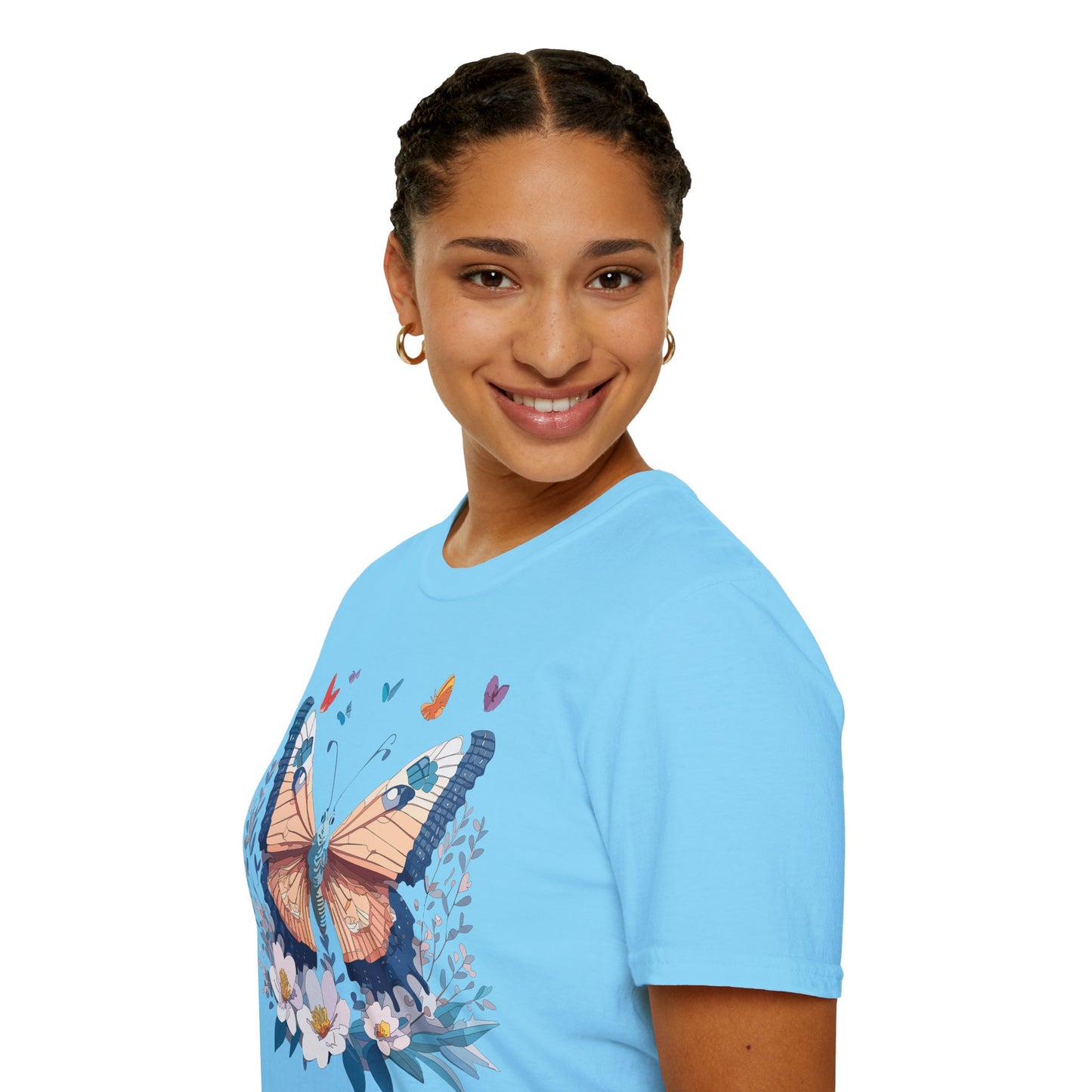 Butterfly Shirt, T Shirt with Butterfly, Monarch Shirt