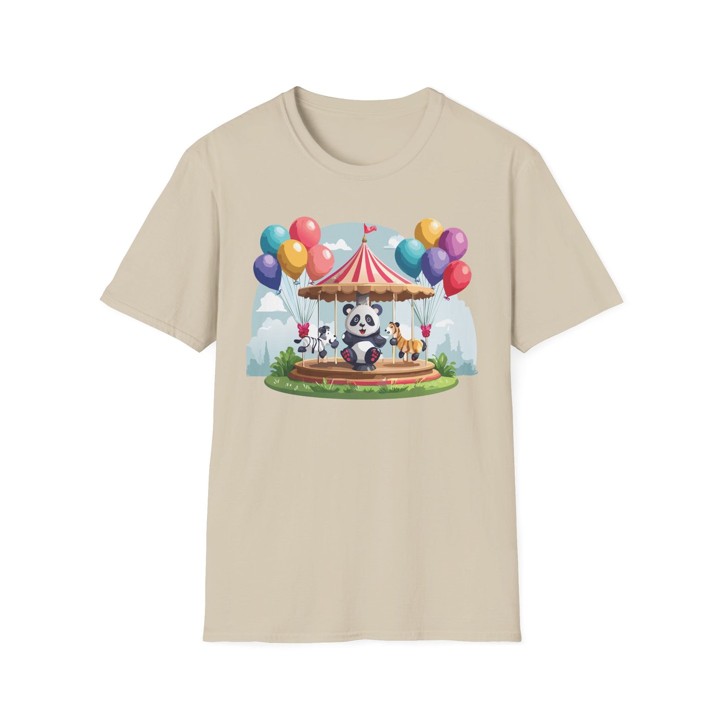 Panda Shirt, T Shirt with Panda, Animal Shirt, Tee Shirt with Animals
