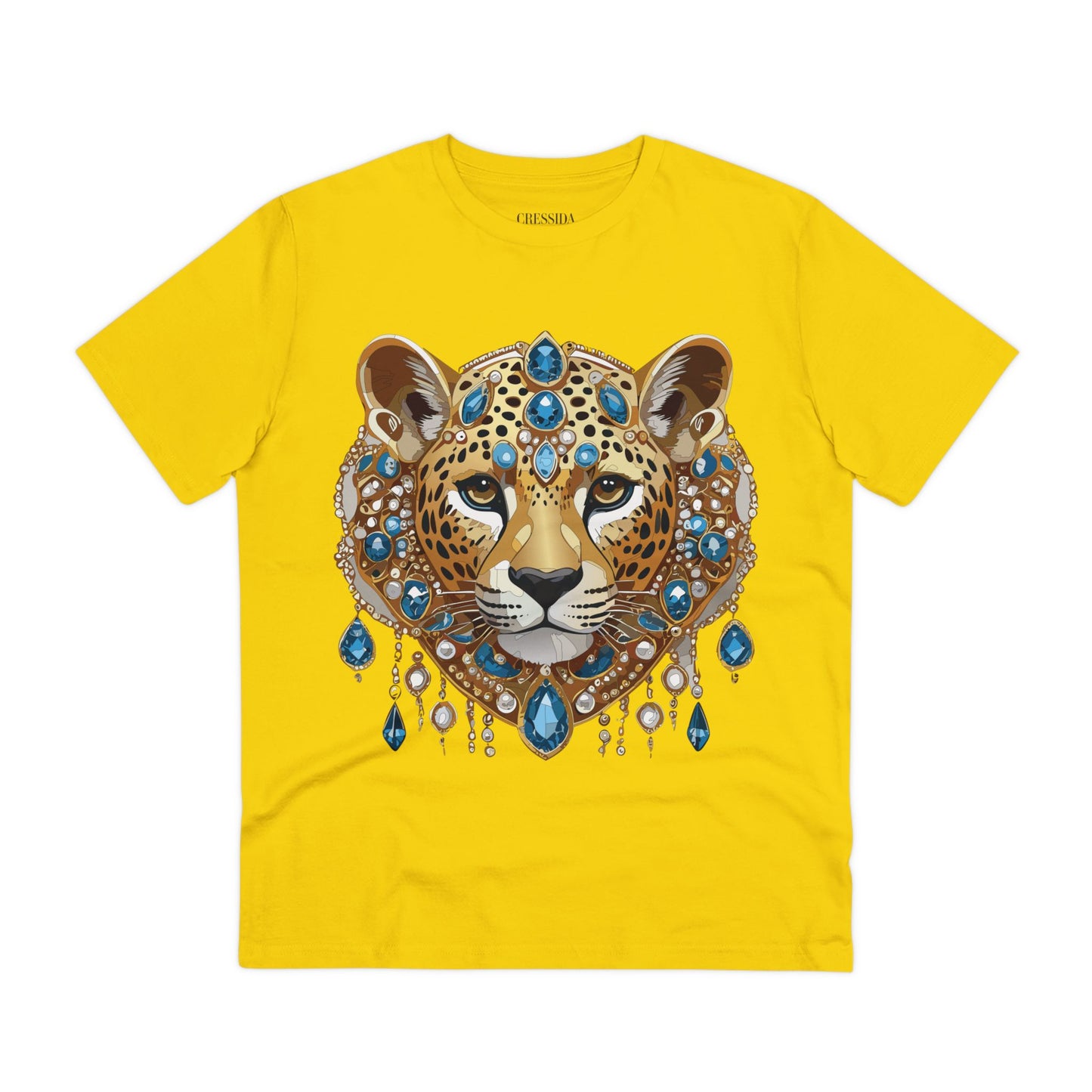 Organic T-shirt with Animals - Cheetah