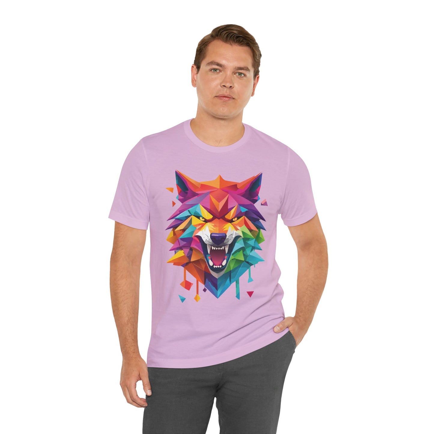 Unisex Animal Shirt, Tee Shirt with Animals, Art Design Tee Shirt, Wild Animals Shirt
