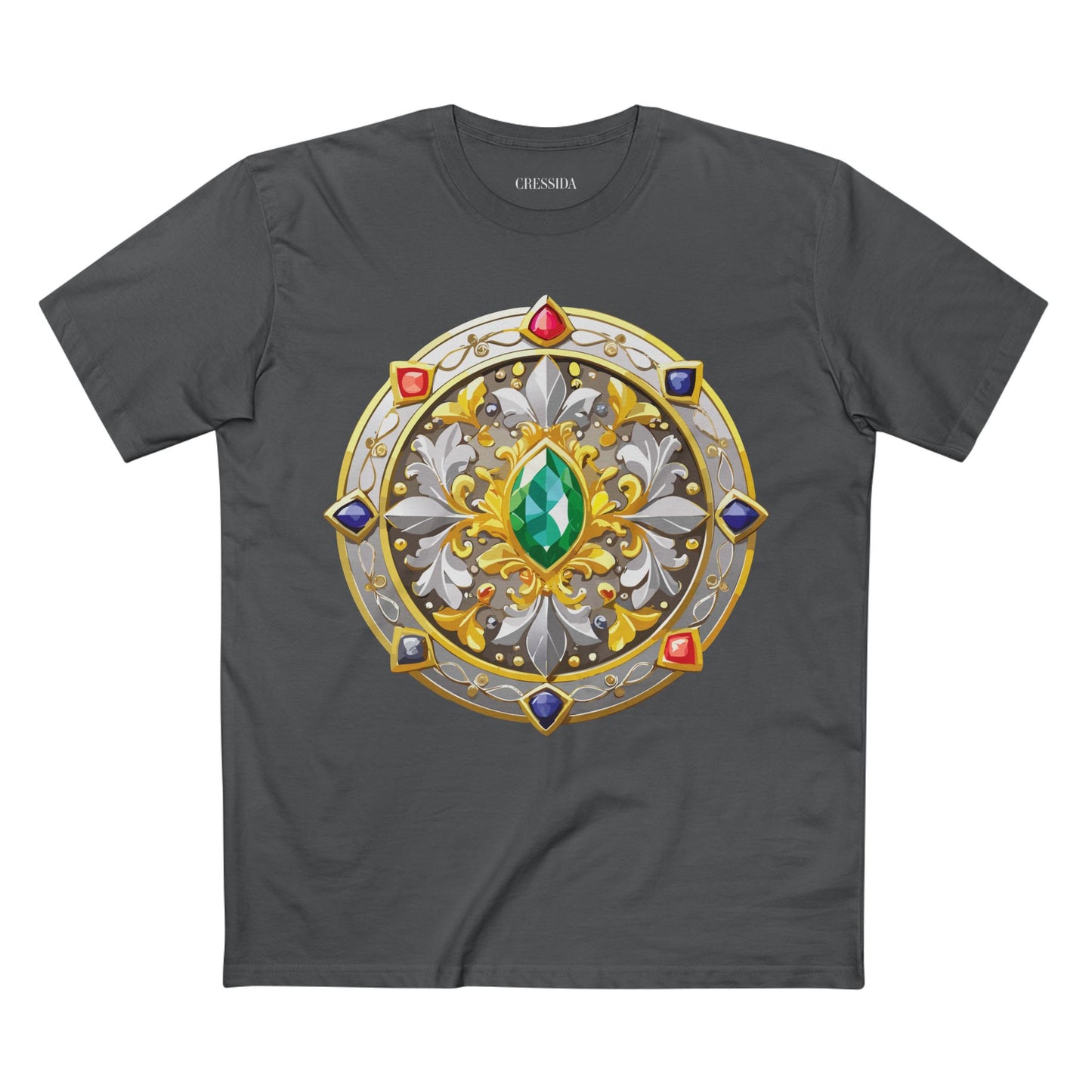 Medallion Shirt, Shirt with Medallion, Tee Shirt with Medal