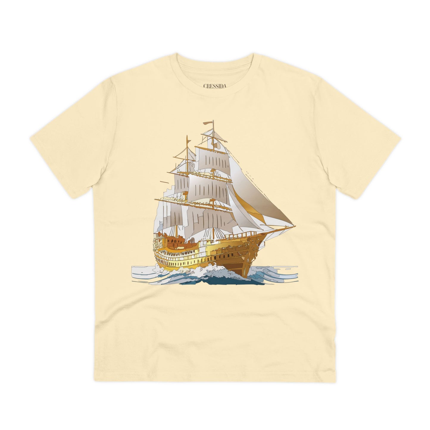 Organic T-shirt with Ship