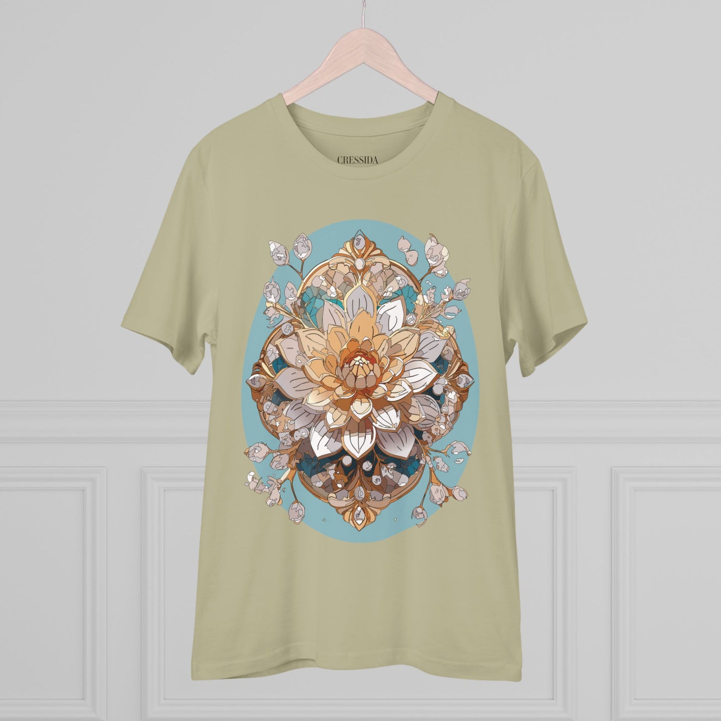 Organic T-shirt with Flower