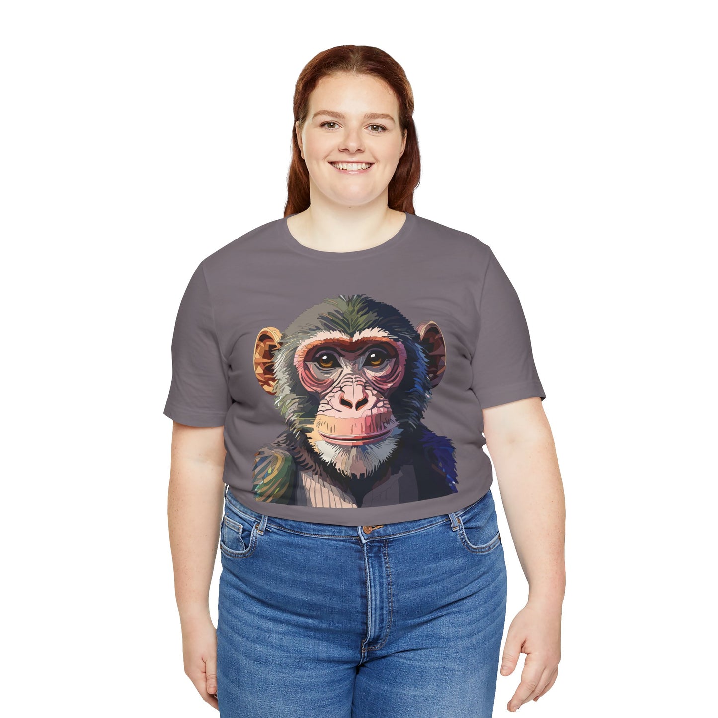 Unisex Animal Shirt, Tee Shirt with Animals, Art Design Tee Shirt, Wild Animals Shirt