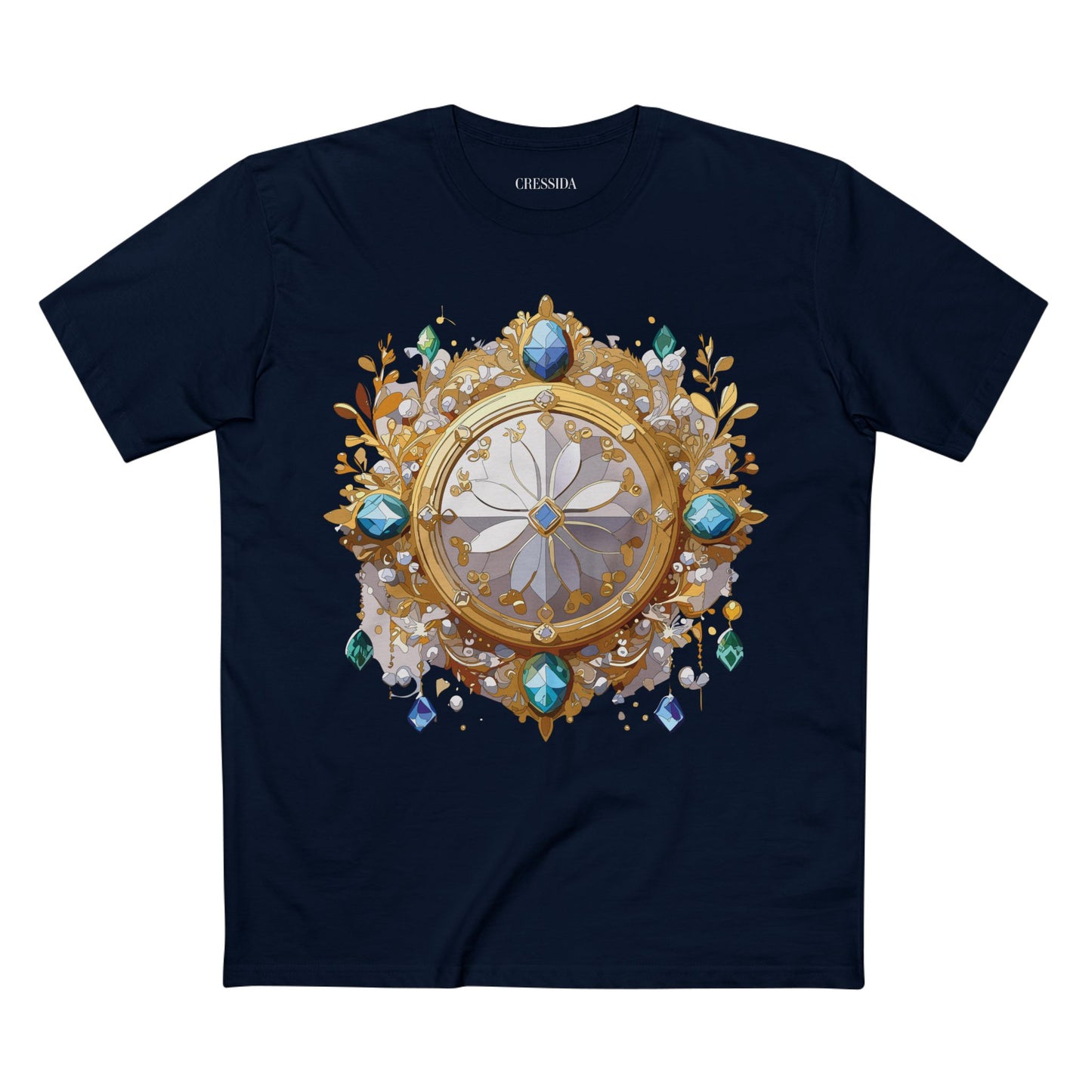 Medallion Shirt, Shirt with Medallion, Tee Shirt with Medal