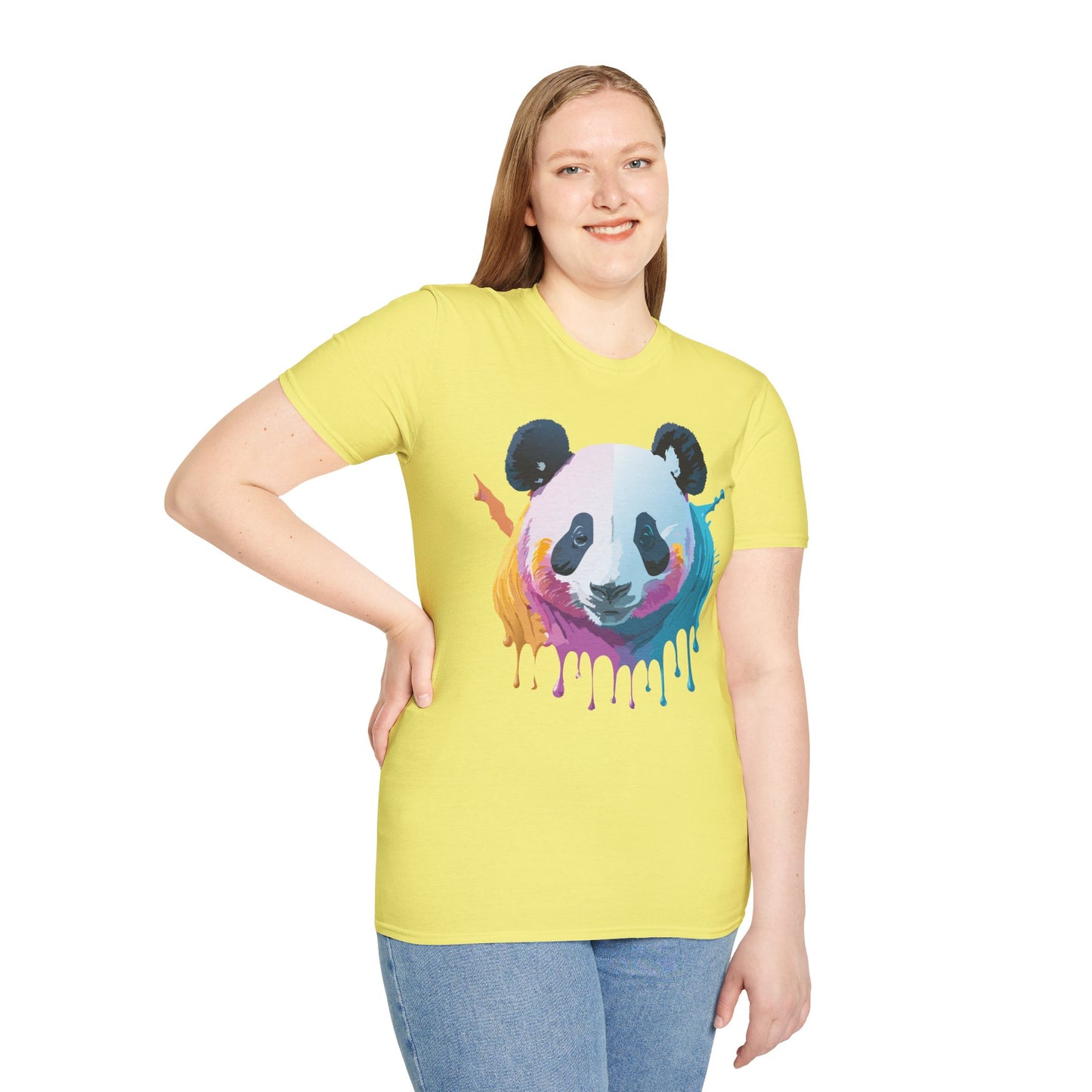 Panda Shirt, T Shirt with Panda, Animal Shirt, Tee Shirt with Animals