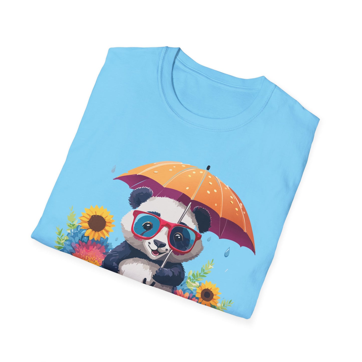 Panda Shirt, T Shirt with Panda, Animal Shirt, Tee Shirt with Animals