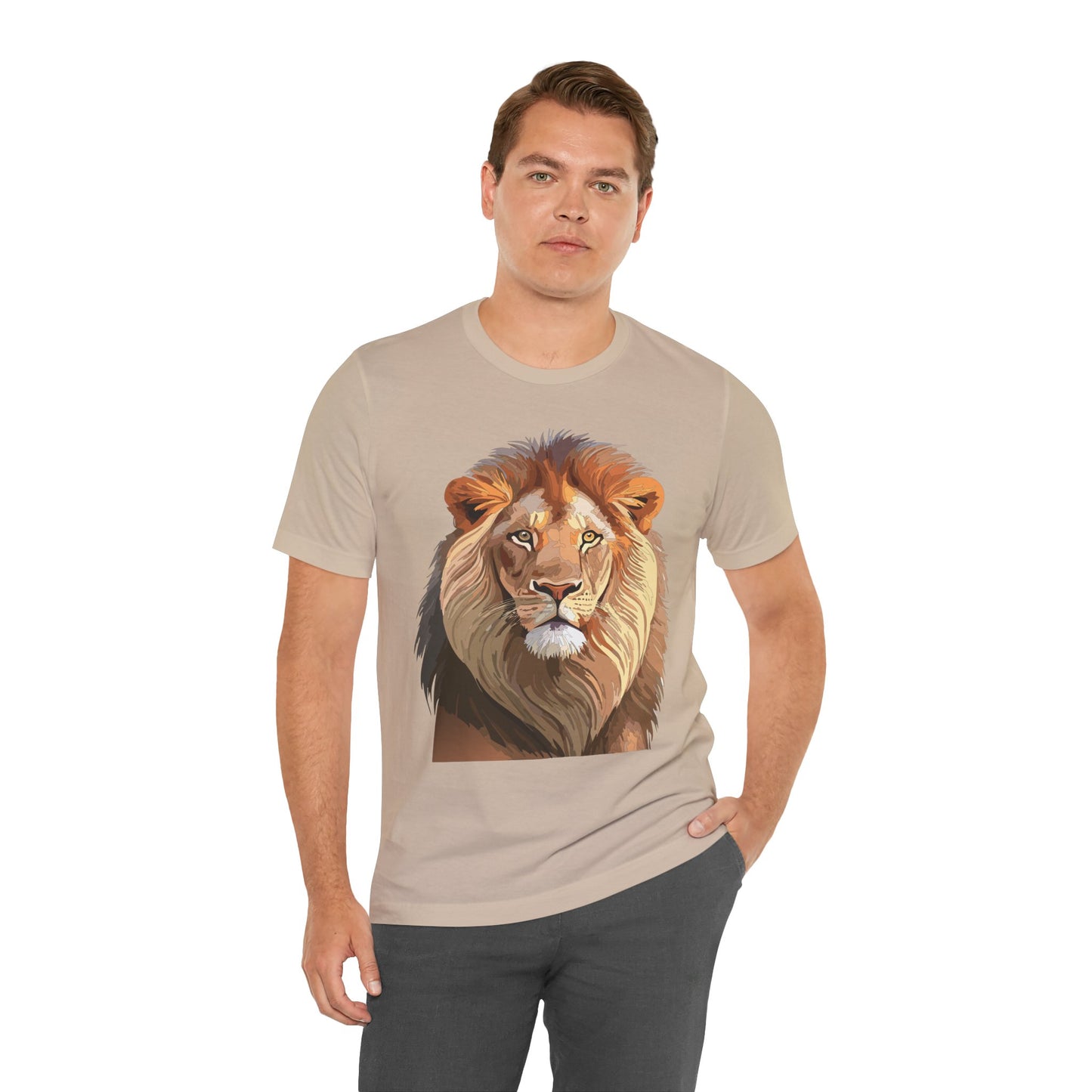 Unisex Animal Shirt, Tee Shirt with Animals, Art Design Tee Shirt, Wild Animals Shirt